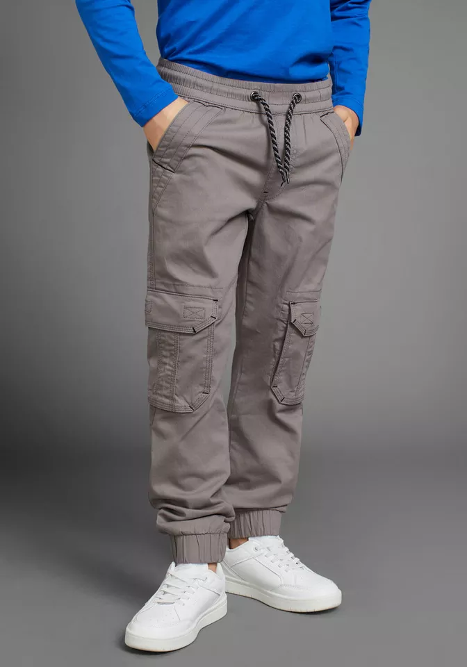 KIDSWORLD Cargohose, bequeme Schlupfform mit Stretch