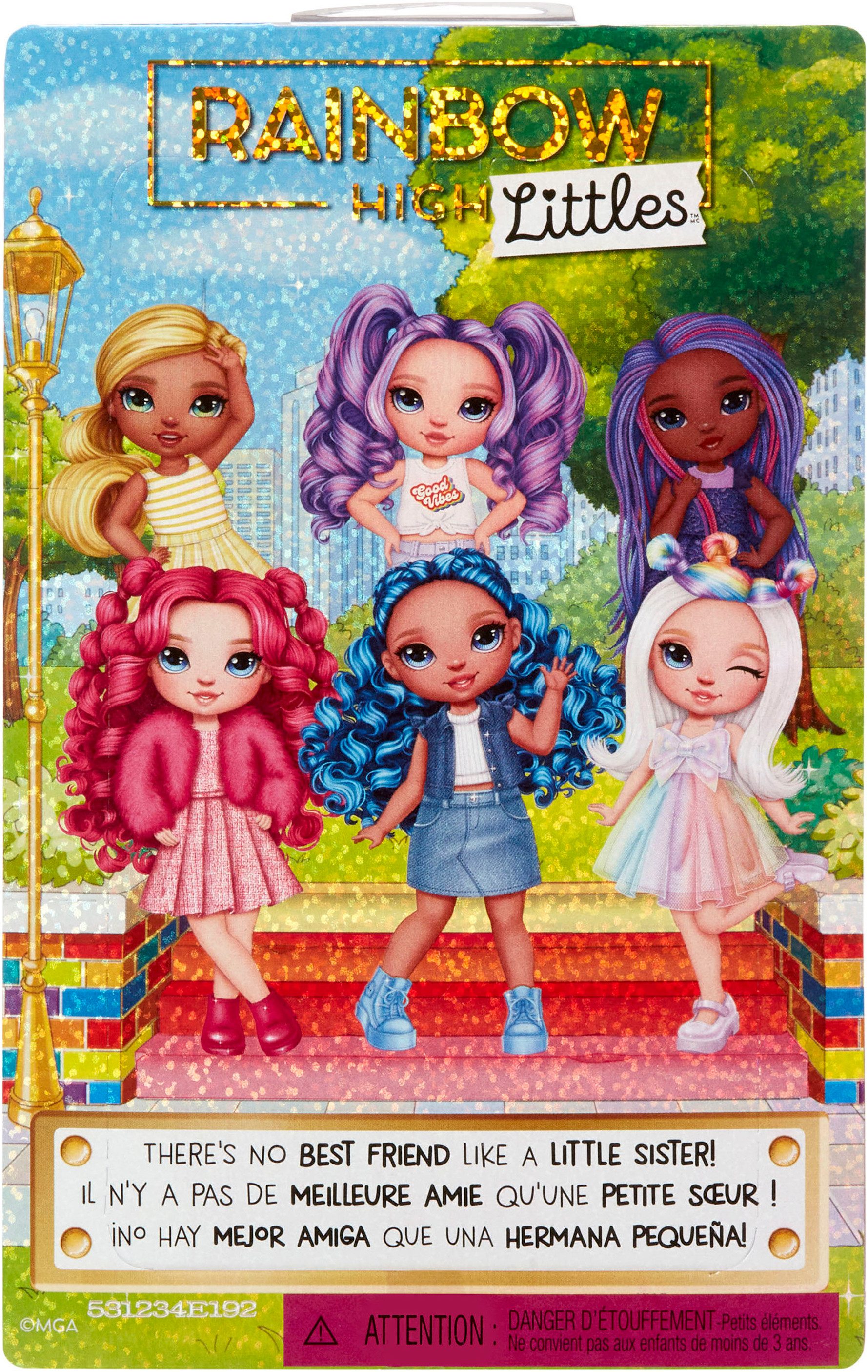 Rainbow High Anziehpuppe Rainbow High Littles Dolls - Amethyst (Purple)