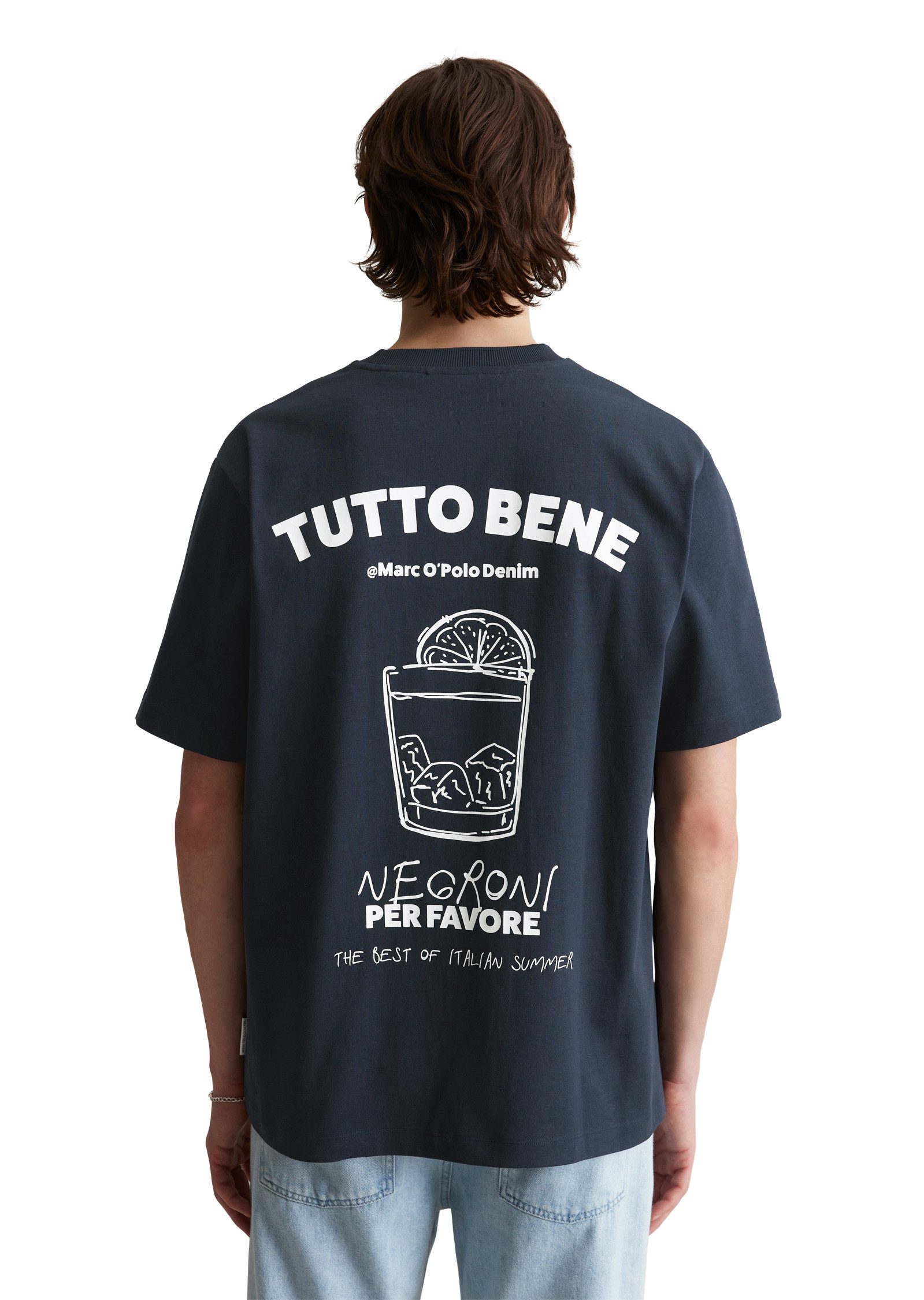 Marc O'Polo DENIM T-Shirt Rückenprint, oversized günstig online kaufen