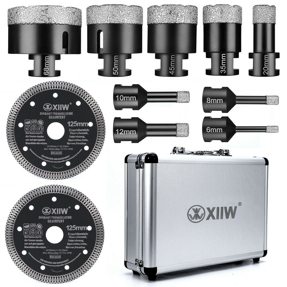 XERSEK Bohrkrone Diamant Bohrkrone Fliesenbohrer Trennscheibe M14 für Winke günstig online kaufen