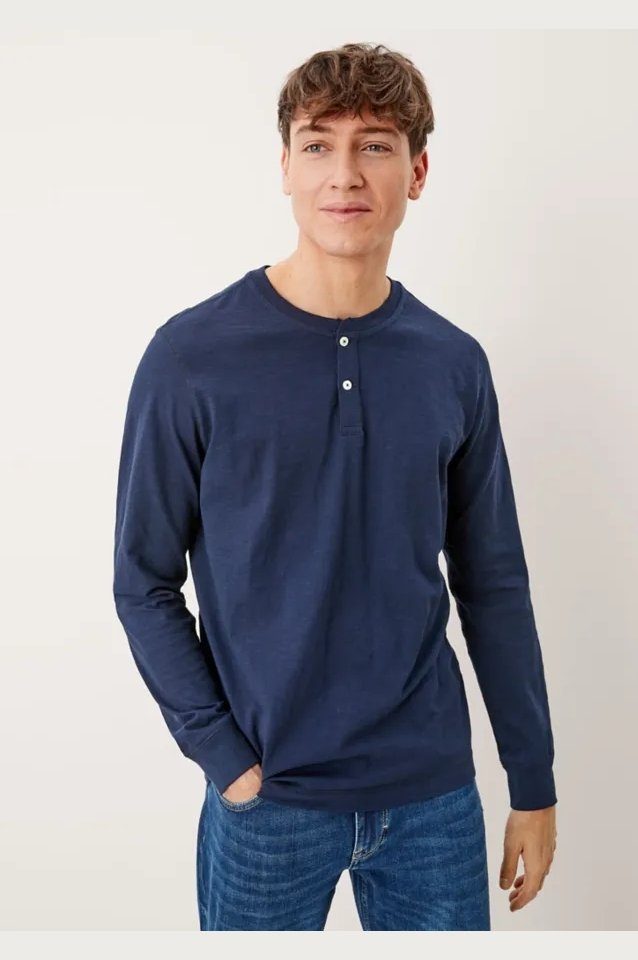 s.Oliver Ledergürtel T-Shirt langarm