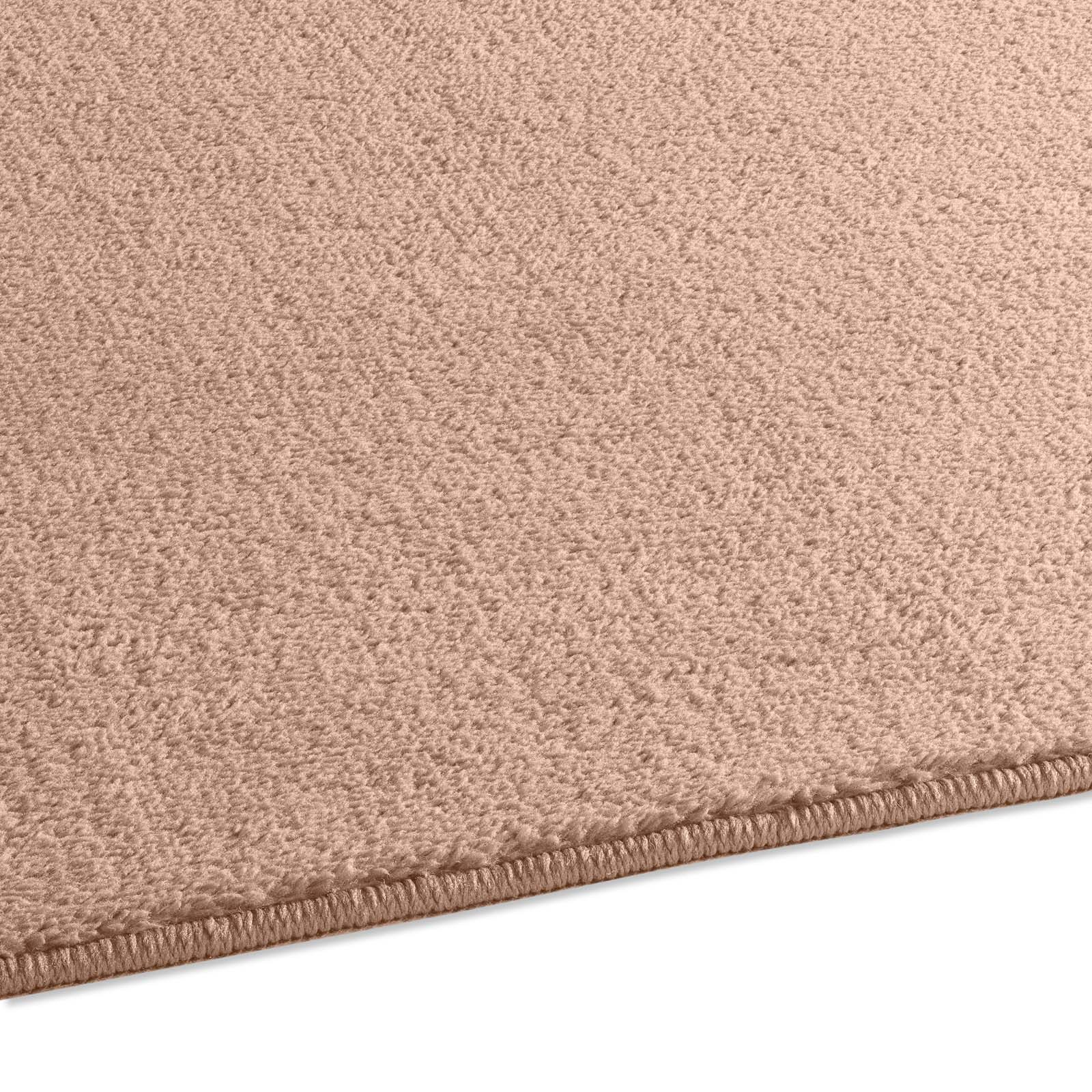 TaraCarpet Teppich TaraCarpet Kitten sehr weich und waschbar für Wohnzimmer Schlafzimmer, rechteckig, Höhe: 12 mm, 80x150