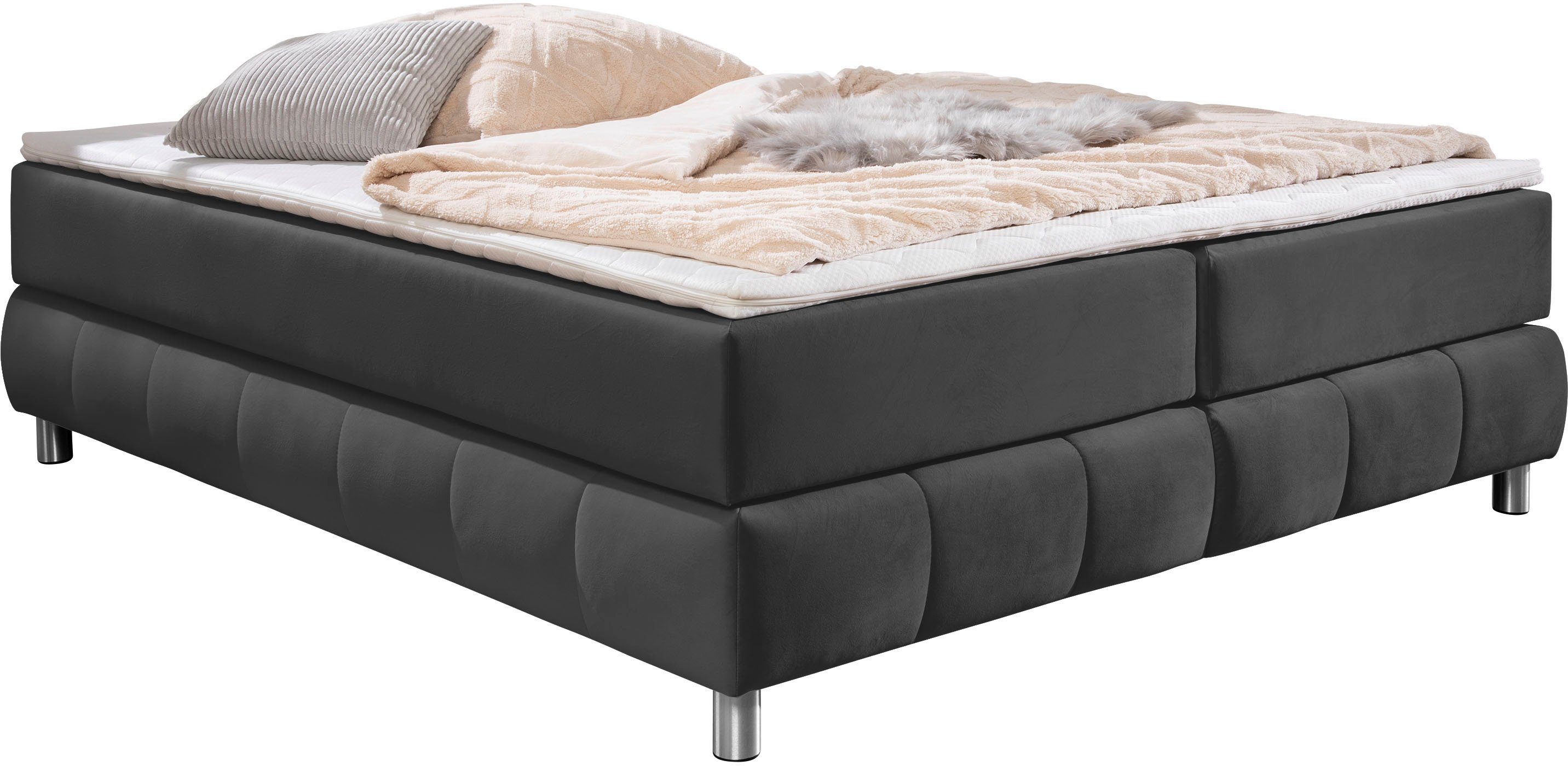 andas Boxspringbett Salo, Ohne Kopfteil, inkl. günstig online kaufen