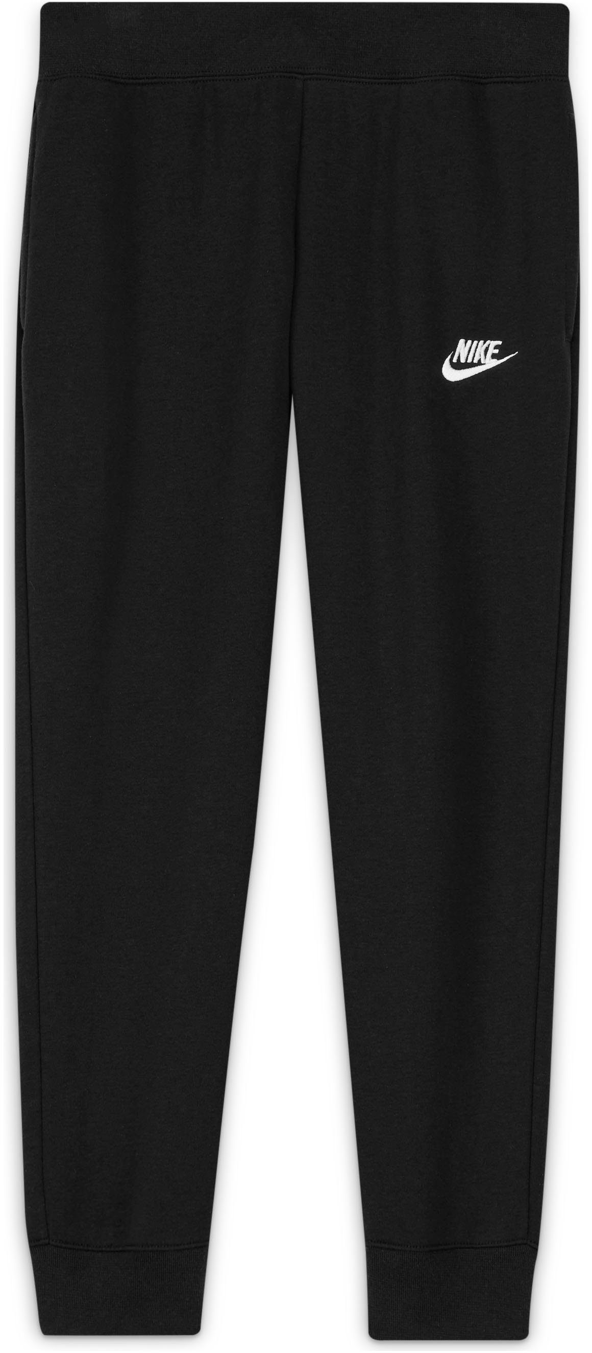 Club Fleece Big Pants schwarz Kids' Nike (Girls) Jogginghose Sportswear