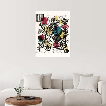 Posterlounge Poster Wassily Kandinsky, Kleine Welten V, Malerei