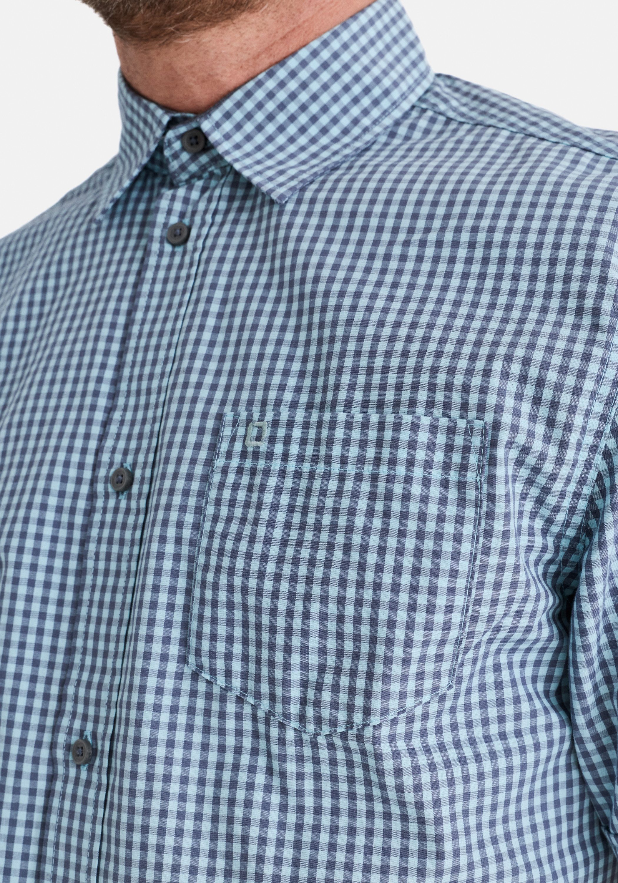 Stooker Men Kurzarmhemd HUDSON Kurzarm-Hemd Stooker HUDSON Herren Kurzarmhemd Regular Fit