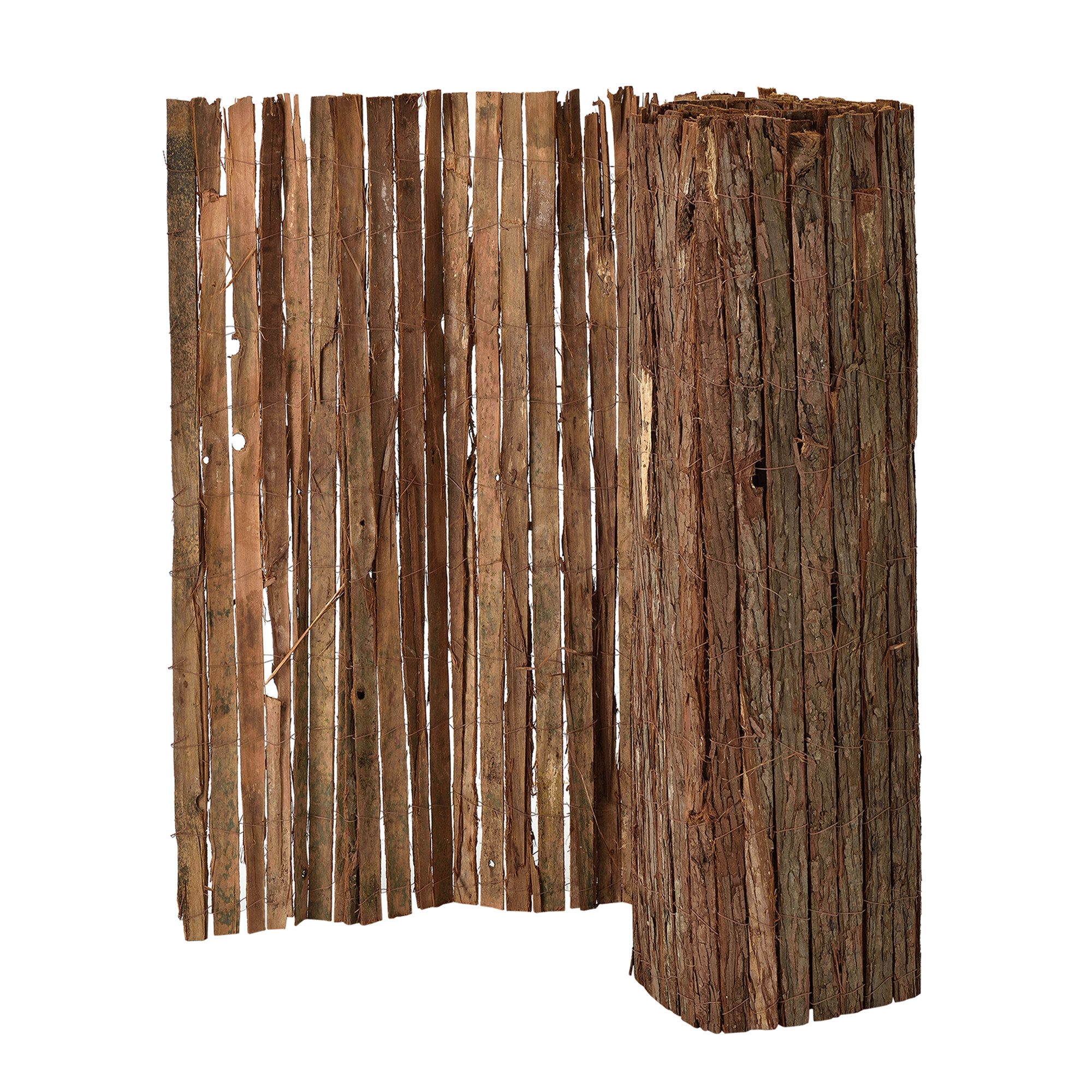 casa.pro Gartenzaun, »Zamora« Rindenzaun 90 x 300 cm