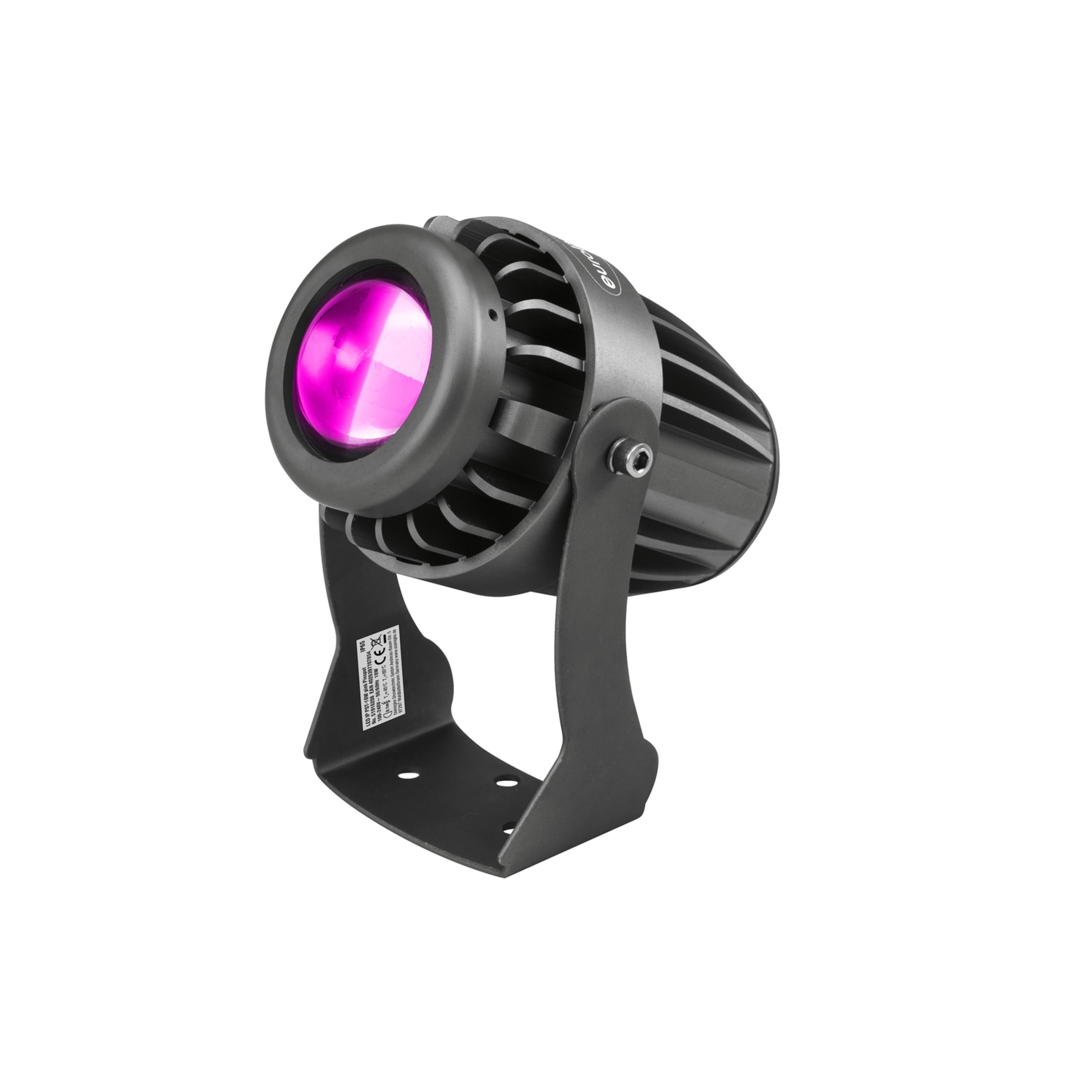 EUROLITE LED Scheinwerfer, LED IP PST-10W pink Pinspot - Pin Spot