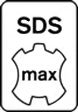 FORMAT Hammerbohrer SDS-max, Handwerkerverpackung, HST-gehärtete Oberfläche, breite Wendelform