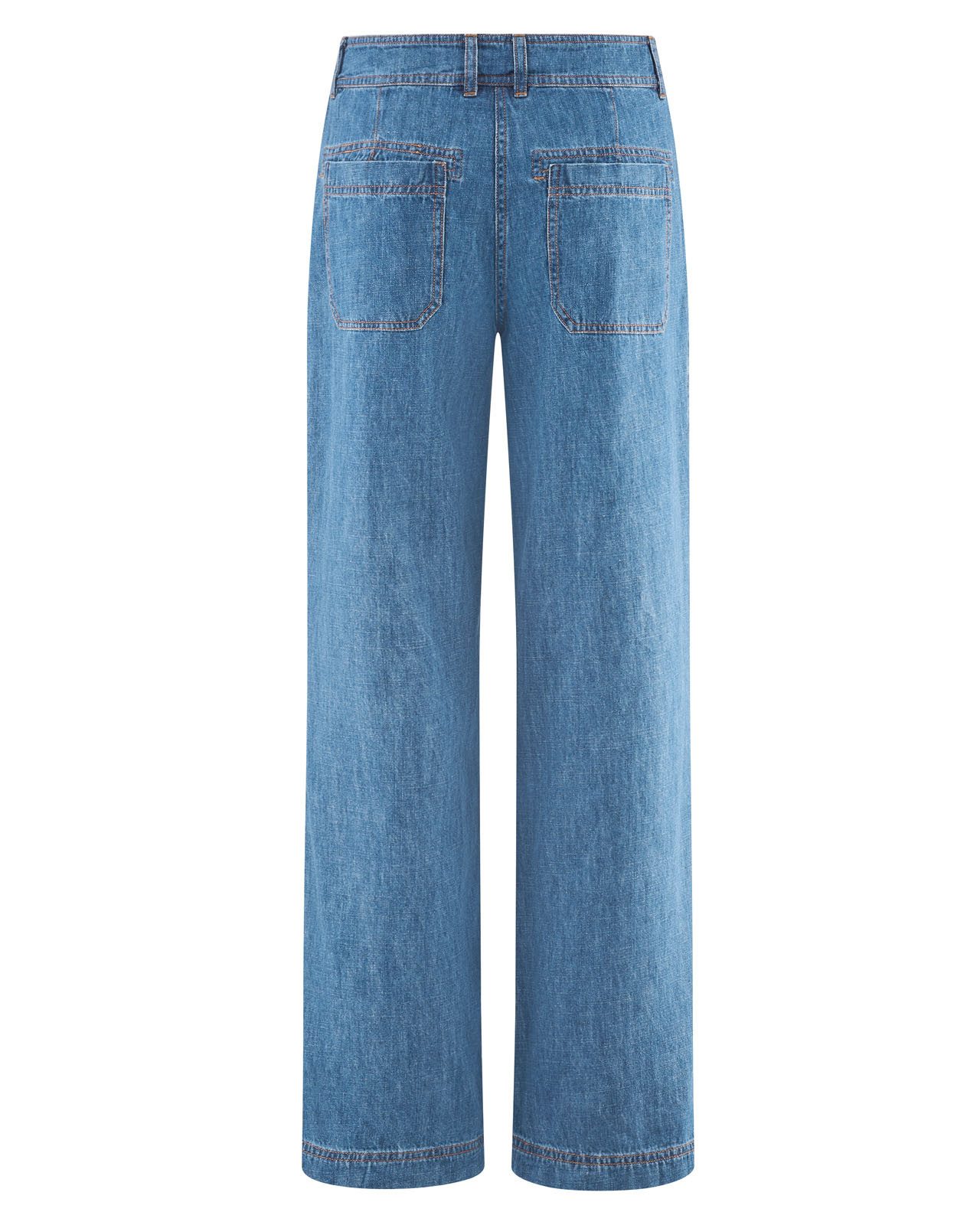 HempAge Bequeme Jeans Damenjeans mit geradem Bein aus Hanf & Bio-Baumwolle