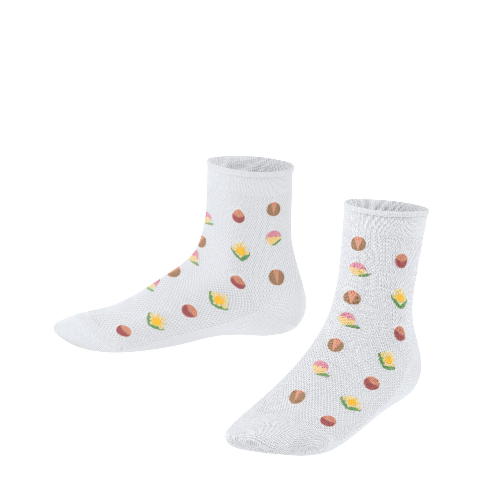 Freizeitsocken Falke Kinder Socken Dotted Flower 10016
