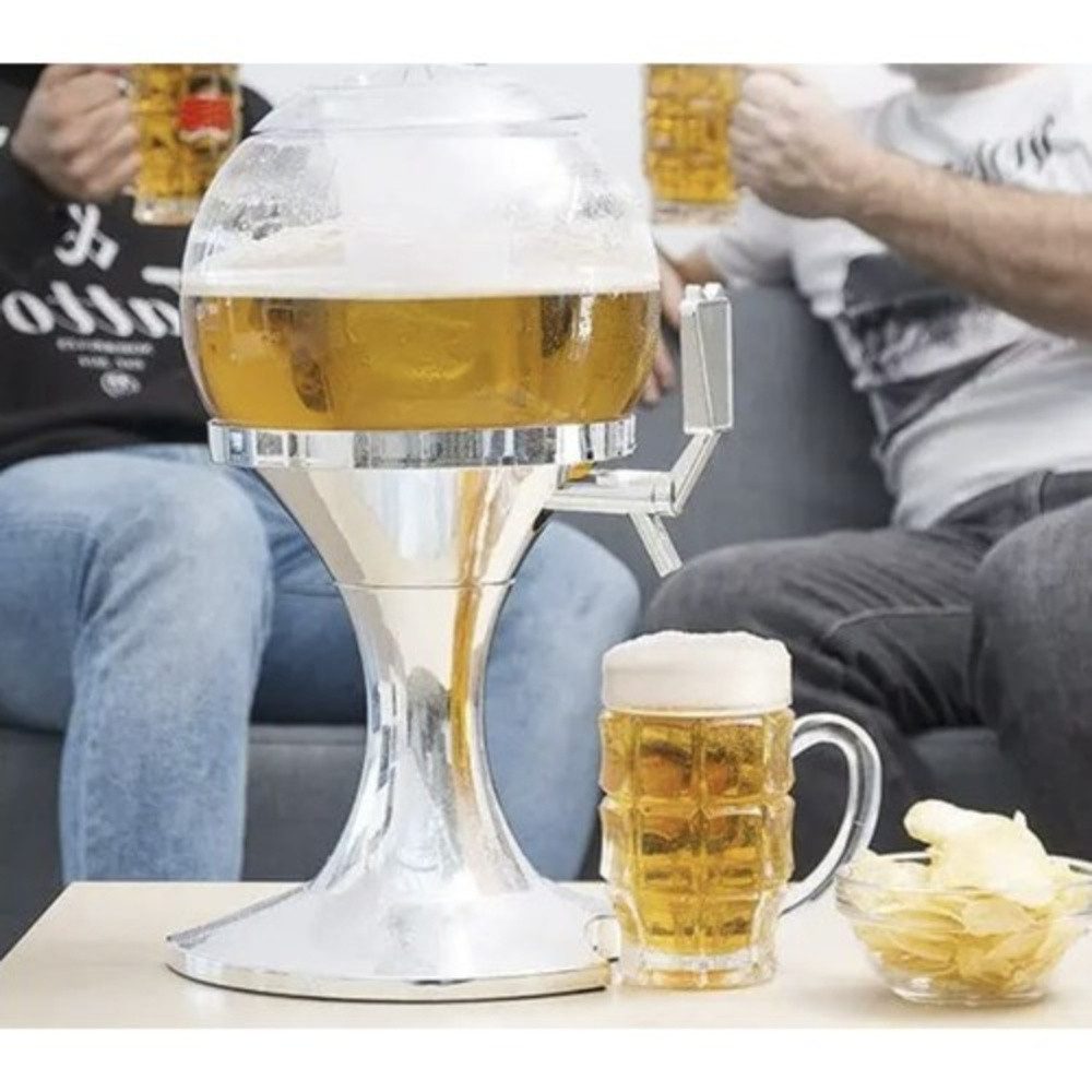 Ruhhy Bierzapfanlage Zapfanlage Bierausgießer Bier, Großes Fassungsvermögen 3,5 Liter