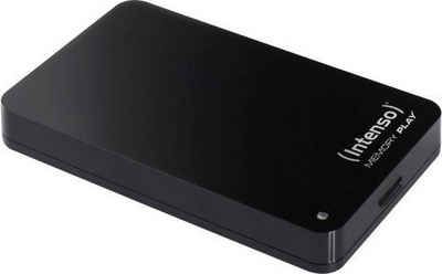 Intenso Memory Play externe HDD-Festplatte (2 TB) 2,5" 85 MB/S Lesegeschwindigkeit, 75 MB/S Schreibgeschwindigkeit