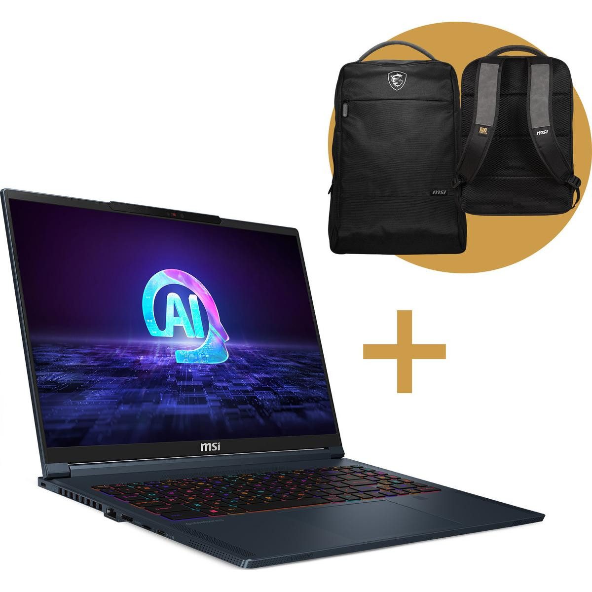 MSI Stealth 16 AI Studio A1VFG-039 Gaming-Notebook (40.64 cm/16 Zoll ...