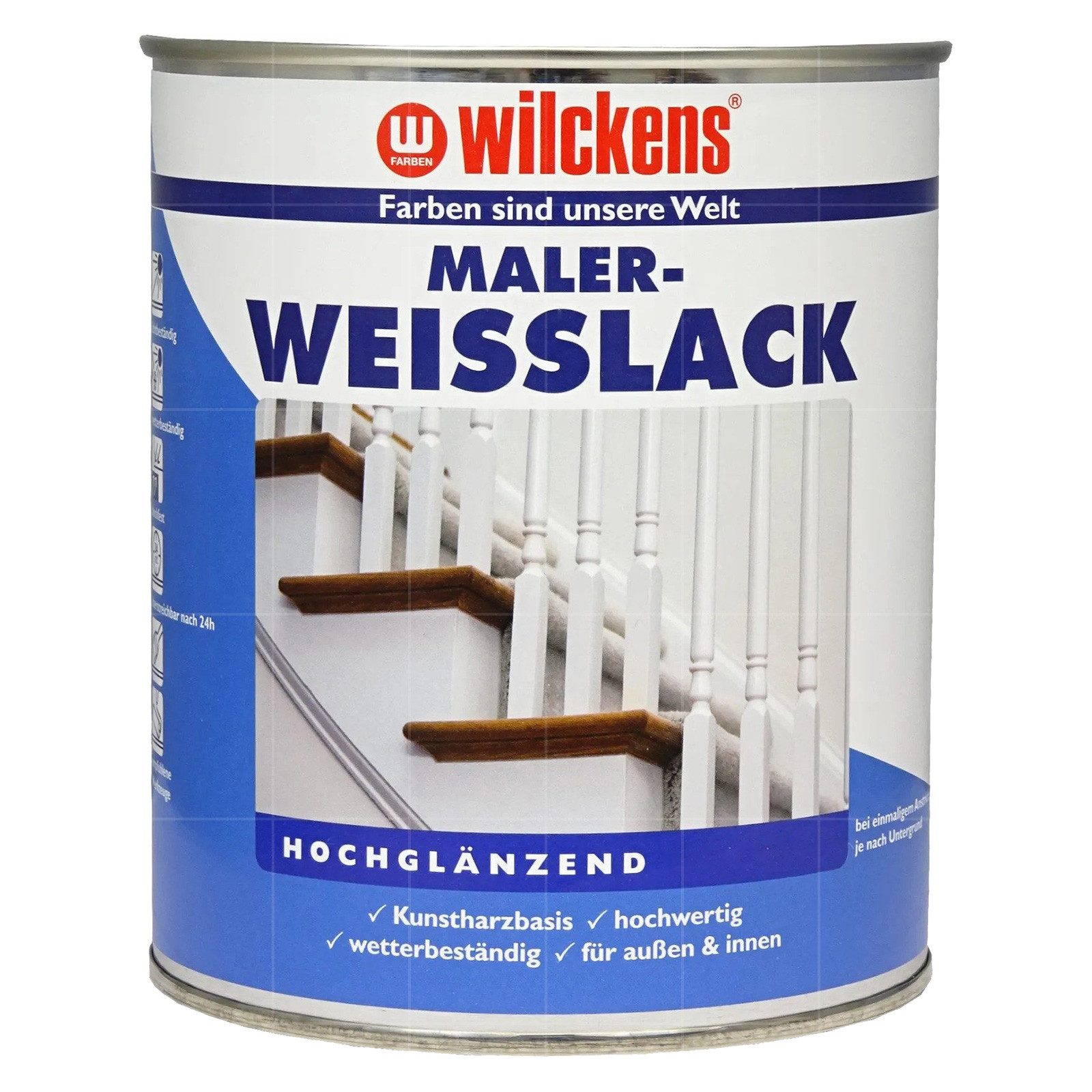 Wilckens Farben Lack Maler-Weisslack - 0.375 Liter