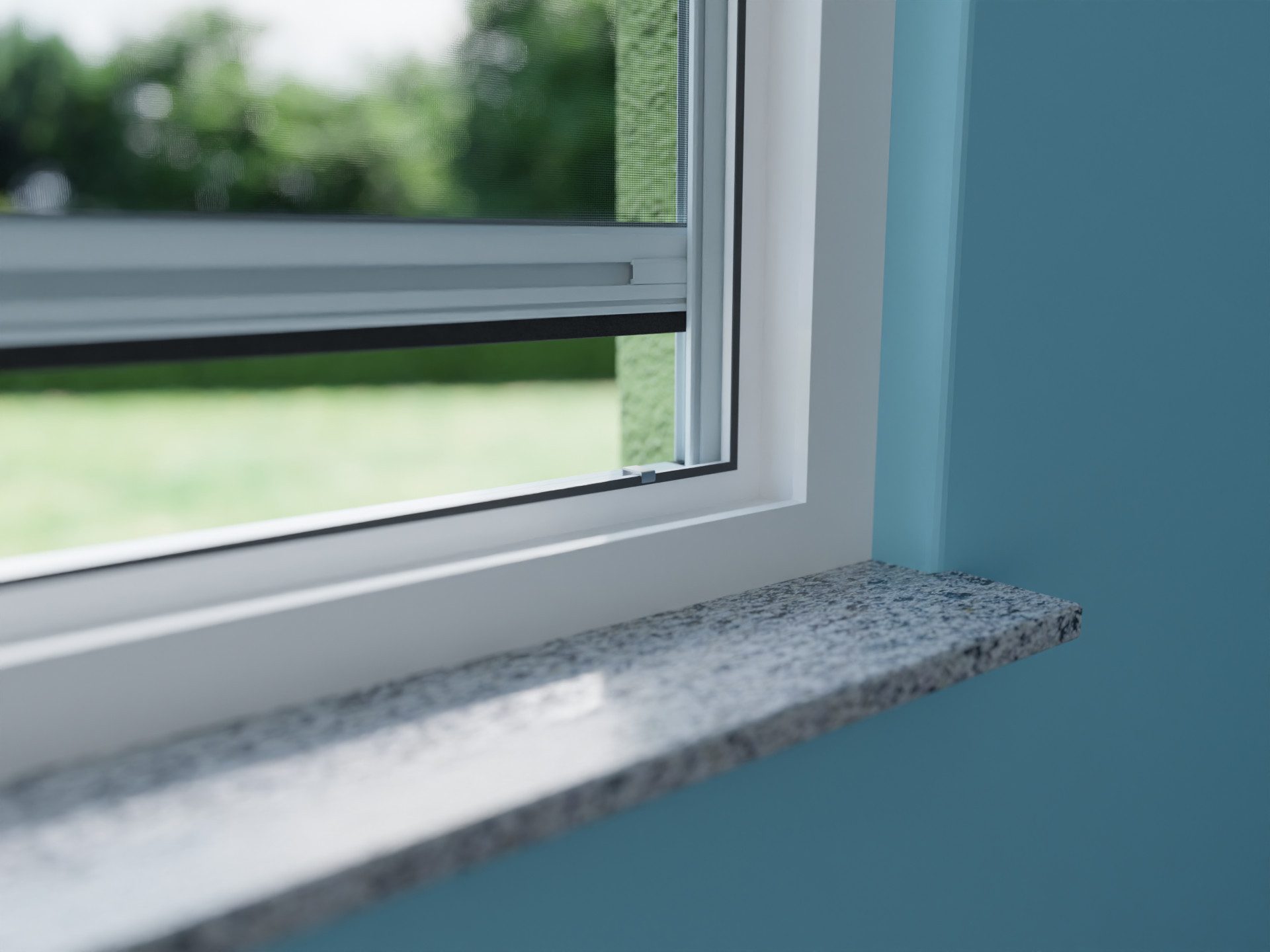 Insektenschutzrollo Premium Insektenschutzrollo zum Klemmen, CLIP`N`SHADE, Klemmmontage