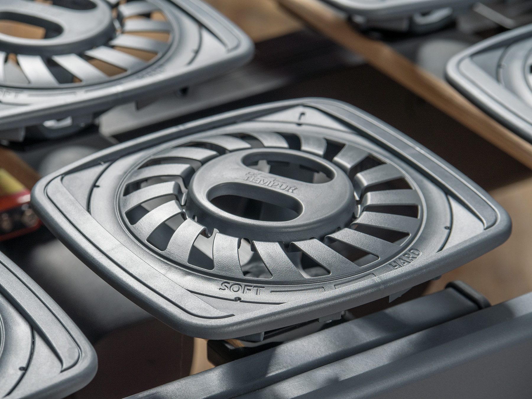 Tellerlattenrost TEMPUR® Systemrahmen Lattenrost Premium Flex 500, Tempur, Tellerrahmen