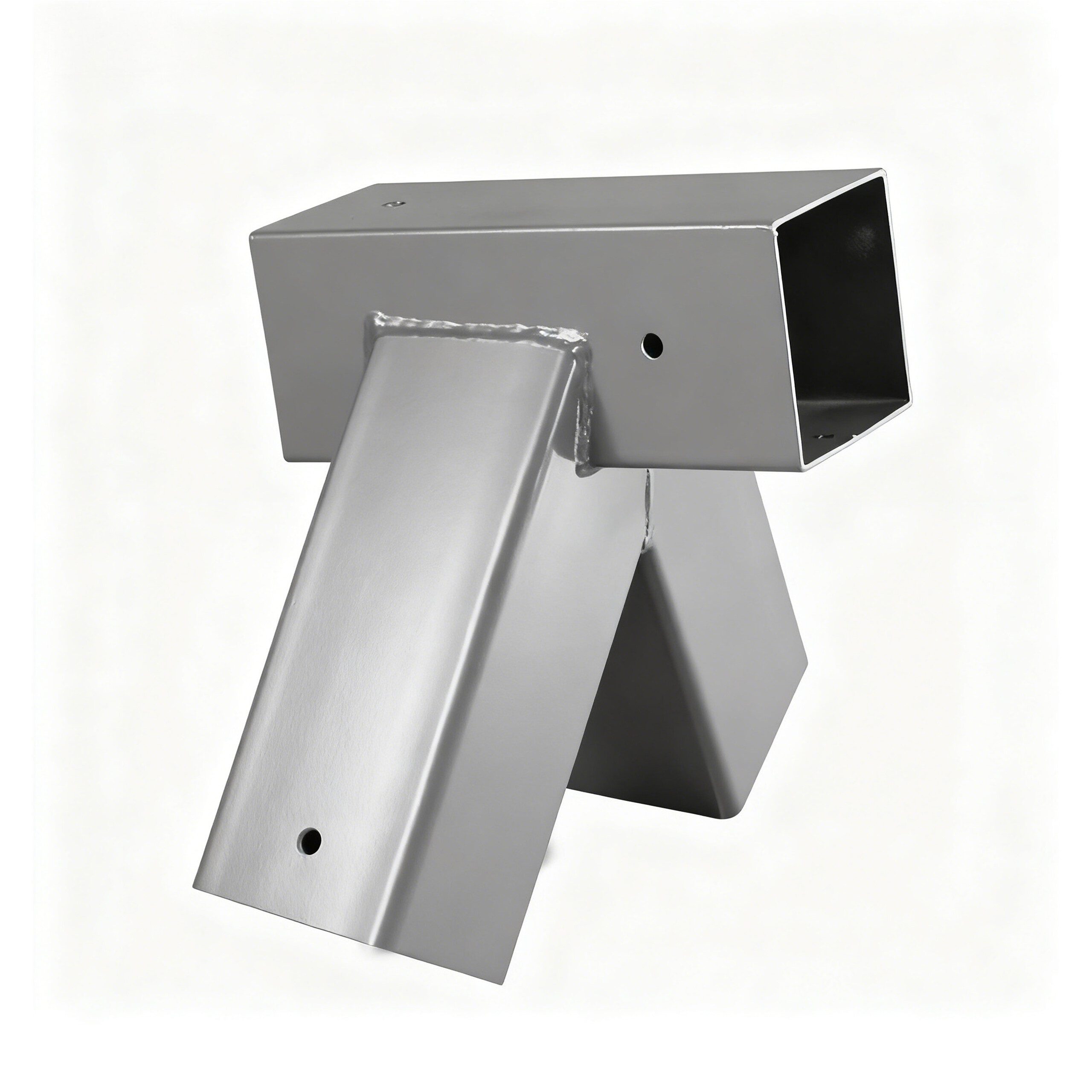 relaxdays Winkelverbinder Schaukelverbinder A-Form Stahl, LxB: 190x270 mm, grau