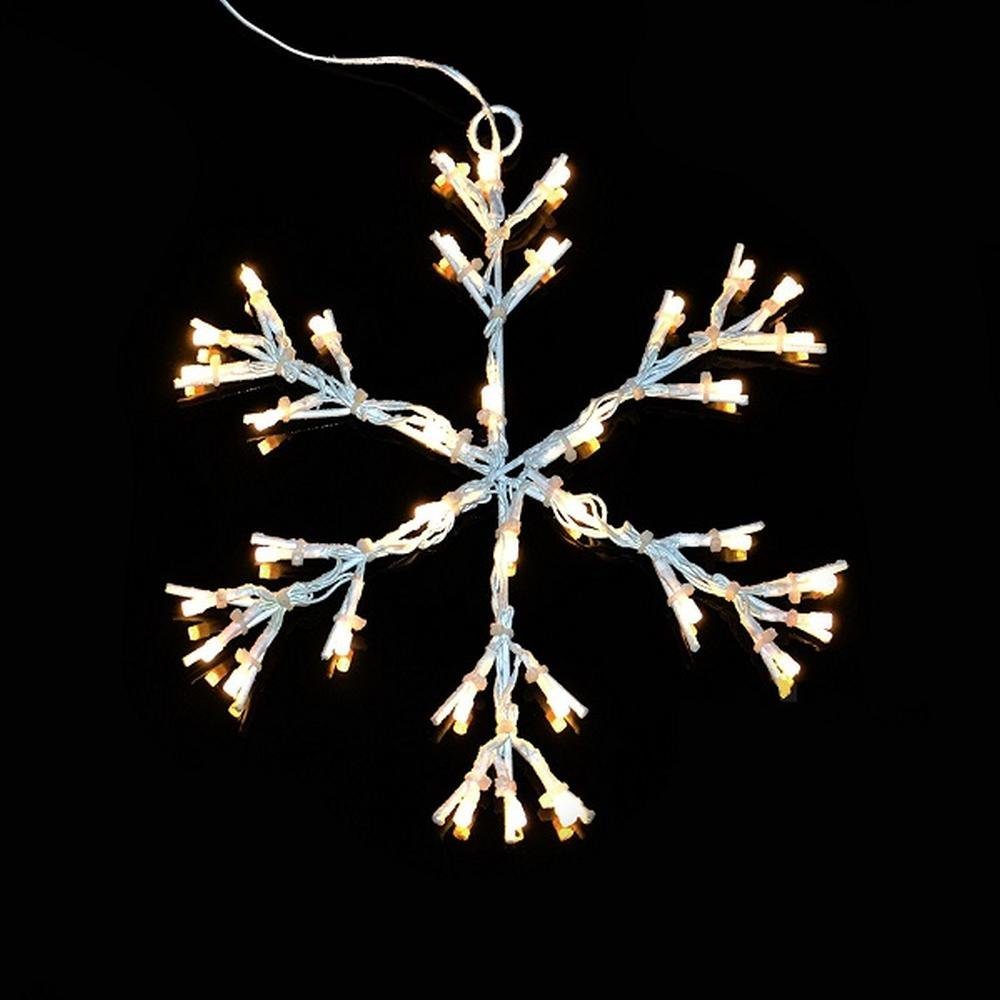 Nipach LED Fensterbild XA11276 LED Schneeflocke Schneeoptik 36er ww günstig online kaufen