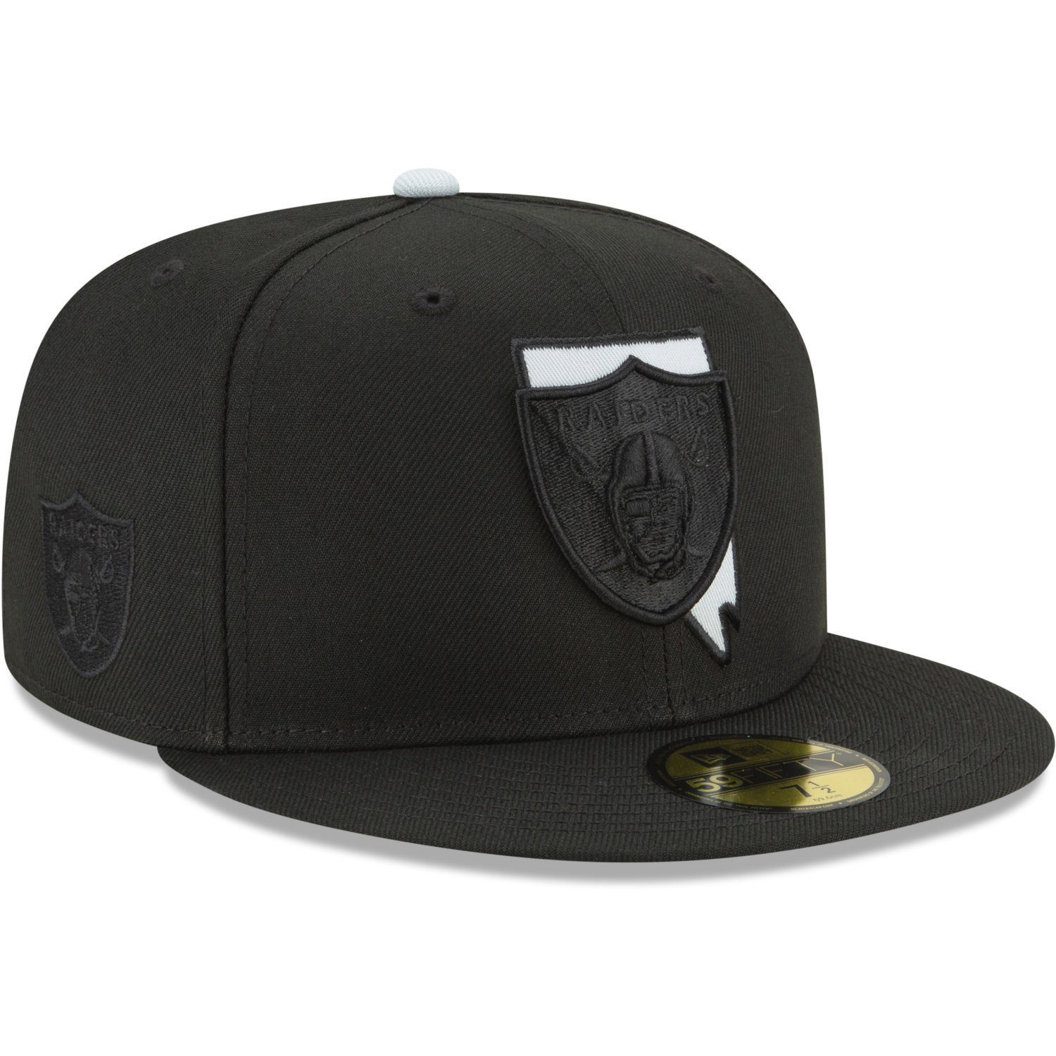 New Era Fitted Cap 59Fifty STATE LOGO NFL Teams Las Vegas Raiders