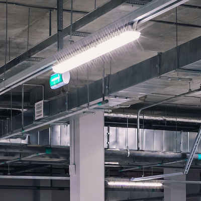 V-TAC Deckenleuchte, Leuchtmittel inklusive, Kaltweiß, Tageslichtweiß, LED 44 W Decken Leuchte Röhren Wannen Industrie Hallen Strahler