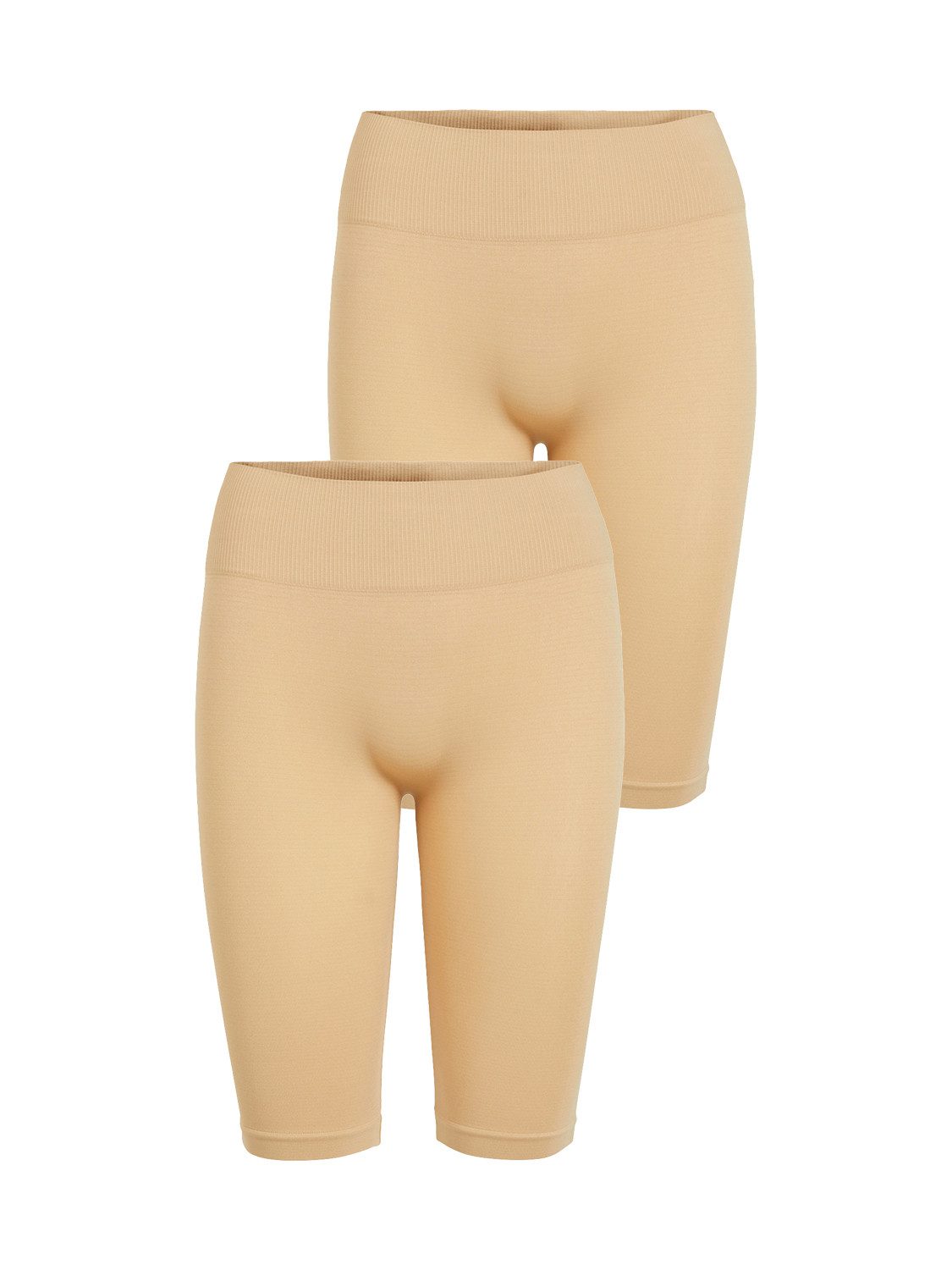 Vila Leggings Leggingshorts 2er-Set Figurformend Gerippt günstig online kaufen