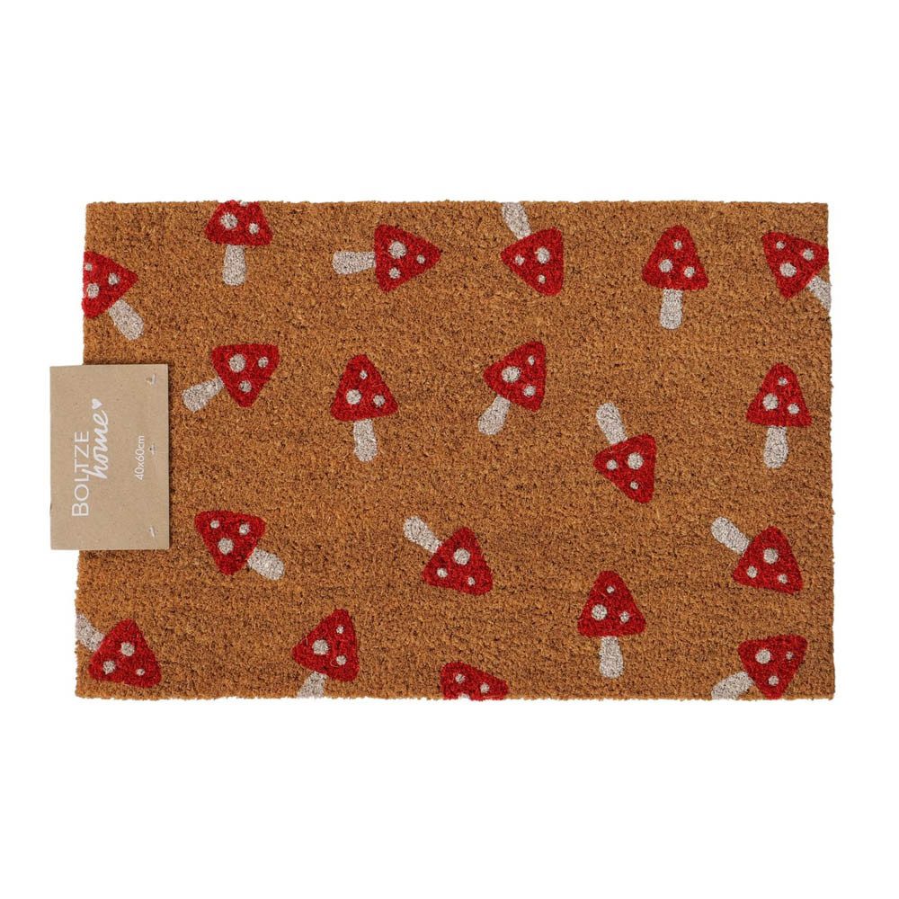 BOLTZE Fußmatte Fußmatte PADDEHAT natur rot günstig online kaufen