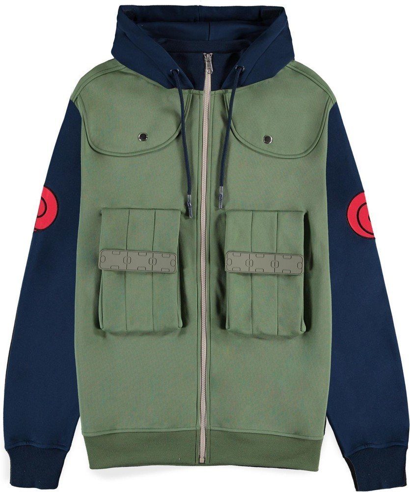 Kapuzensweatshirt Kakashi Line Art Hoodie