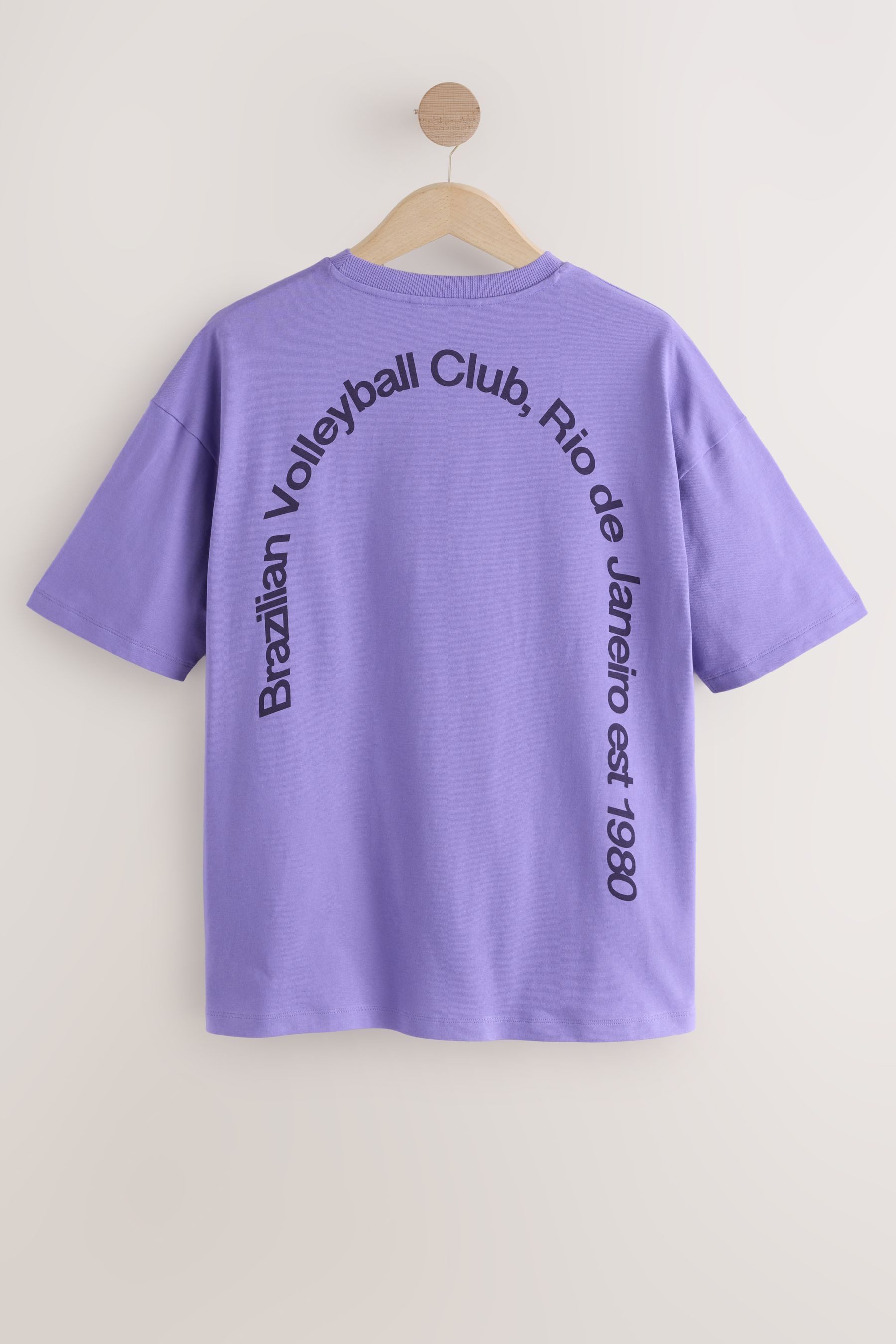 Next T-Shirt Oversized T-Shirt im Relaxed Fit mit Grafikprint (1-tlg) günstig online kaufen