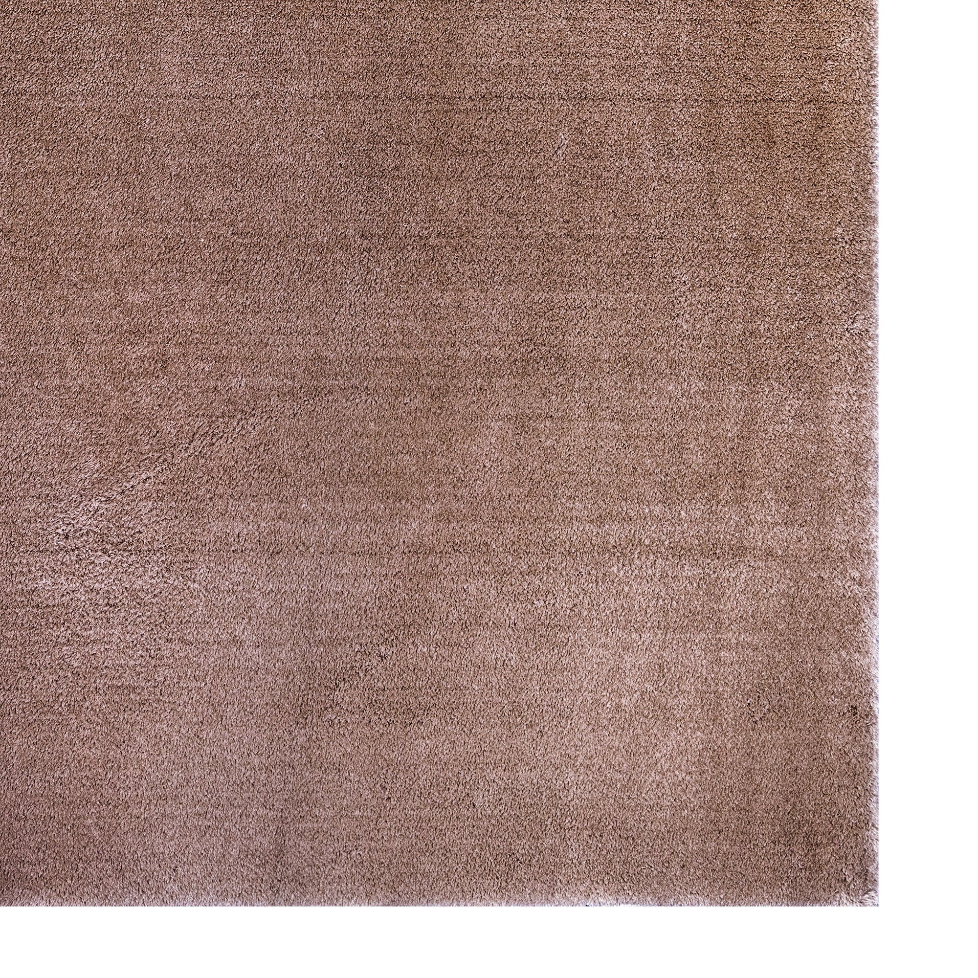 Teppich Höhe: Einfarbig Küchenteppich Rutschfest 8 mm, TEPPIA, Kollektion, Teppia Waschbar Teppich Braun Akor