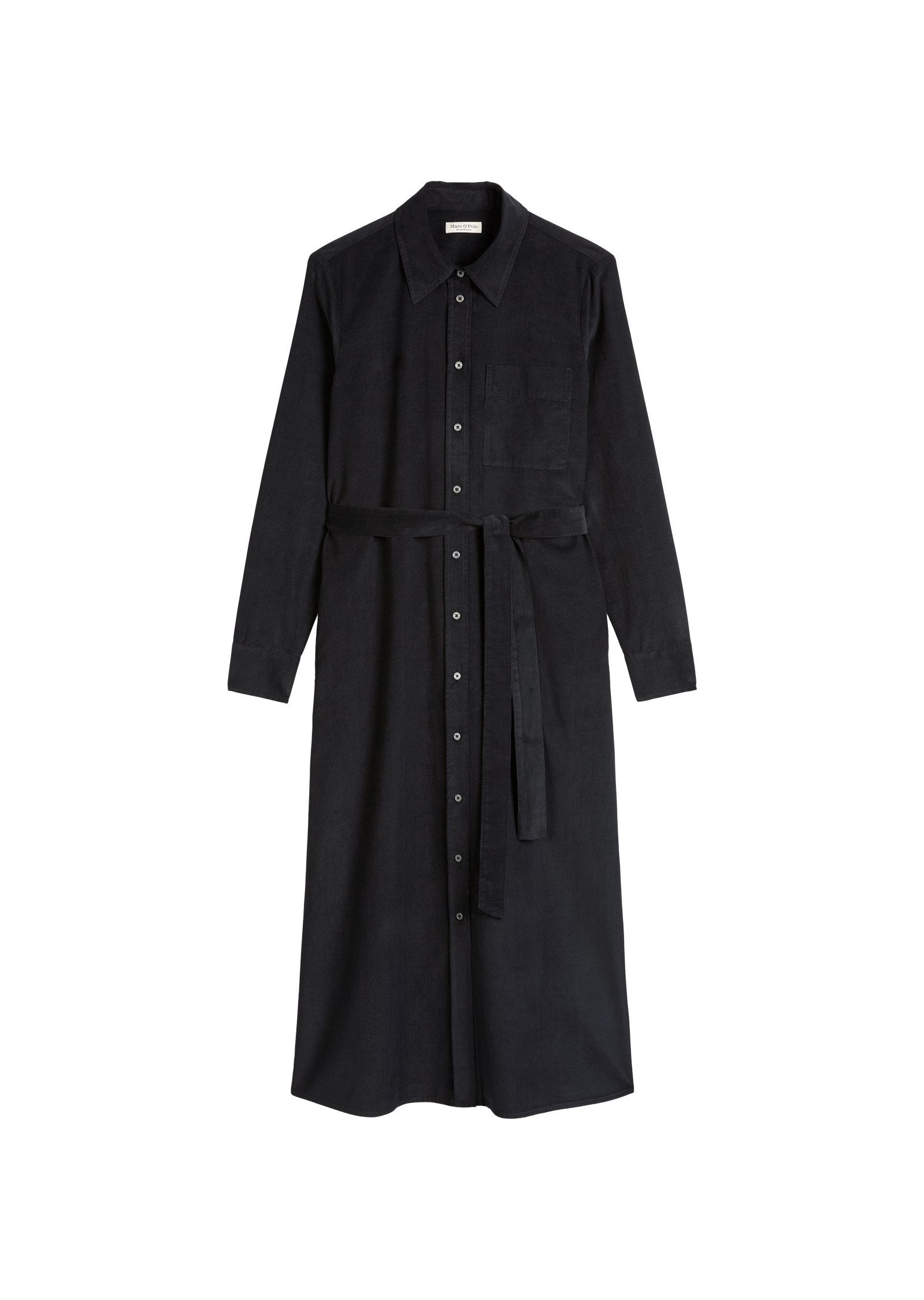 Midikleid aus softem Organic Cotton-Lyocell-Mix