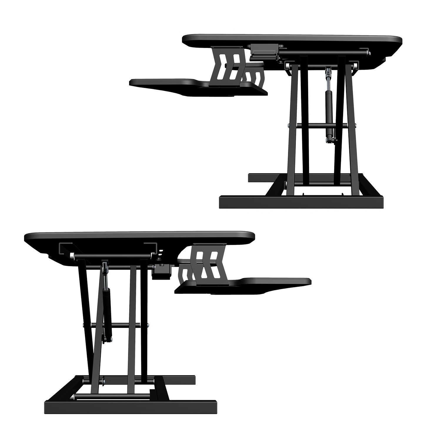 exeta Schreibtischaufsatz Tischaufsatz ergoX-S Stehpult Höhenverstellbarer manuell Homeoffice