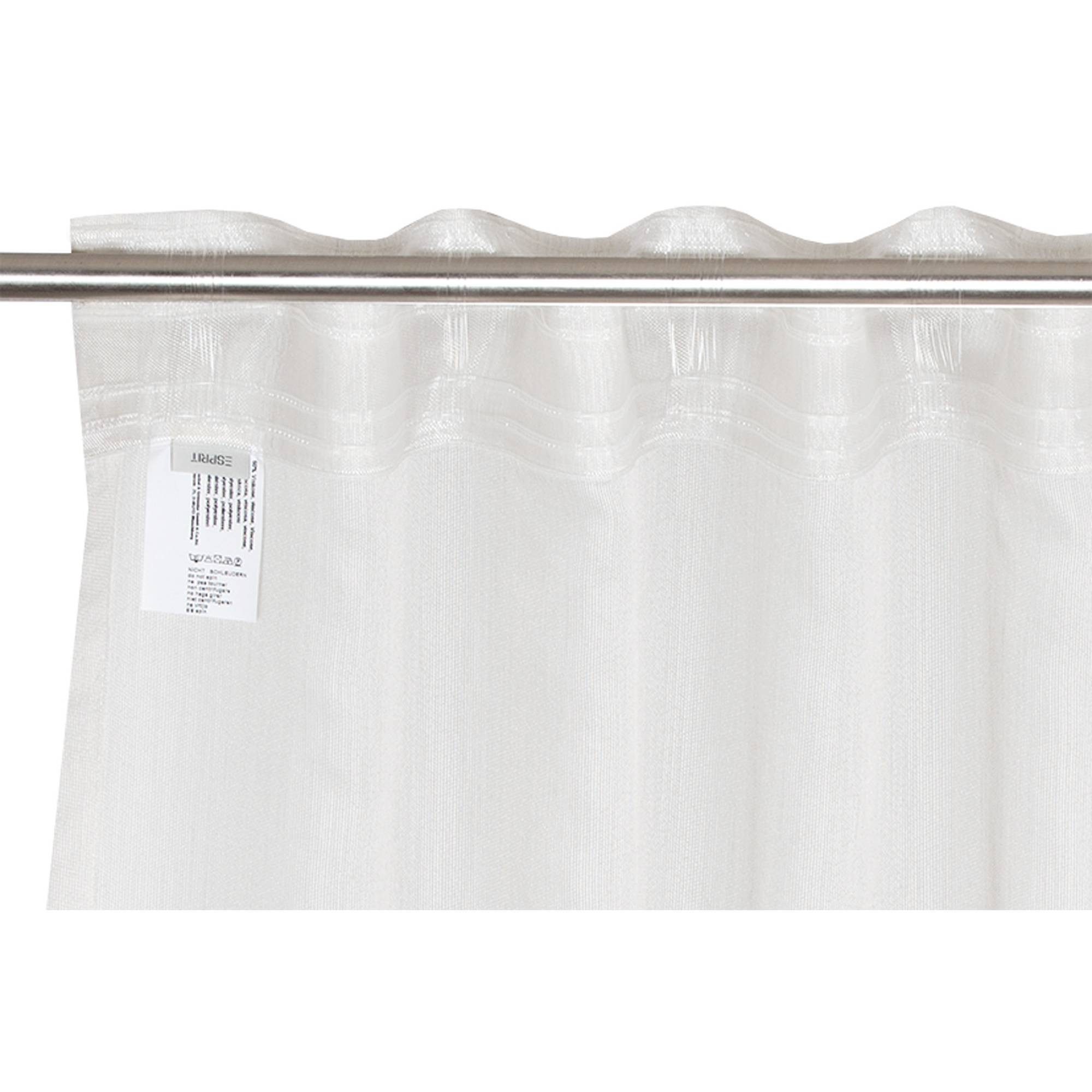 Esprit Gardine LIGHTLY Transparenter Schlaufenvorhang (1 St), Schlaufe, Mischgewebe, 130 x 250 cm in Natur