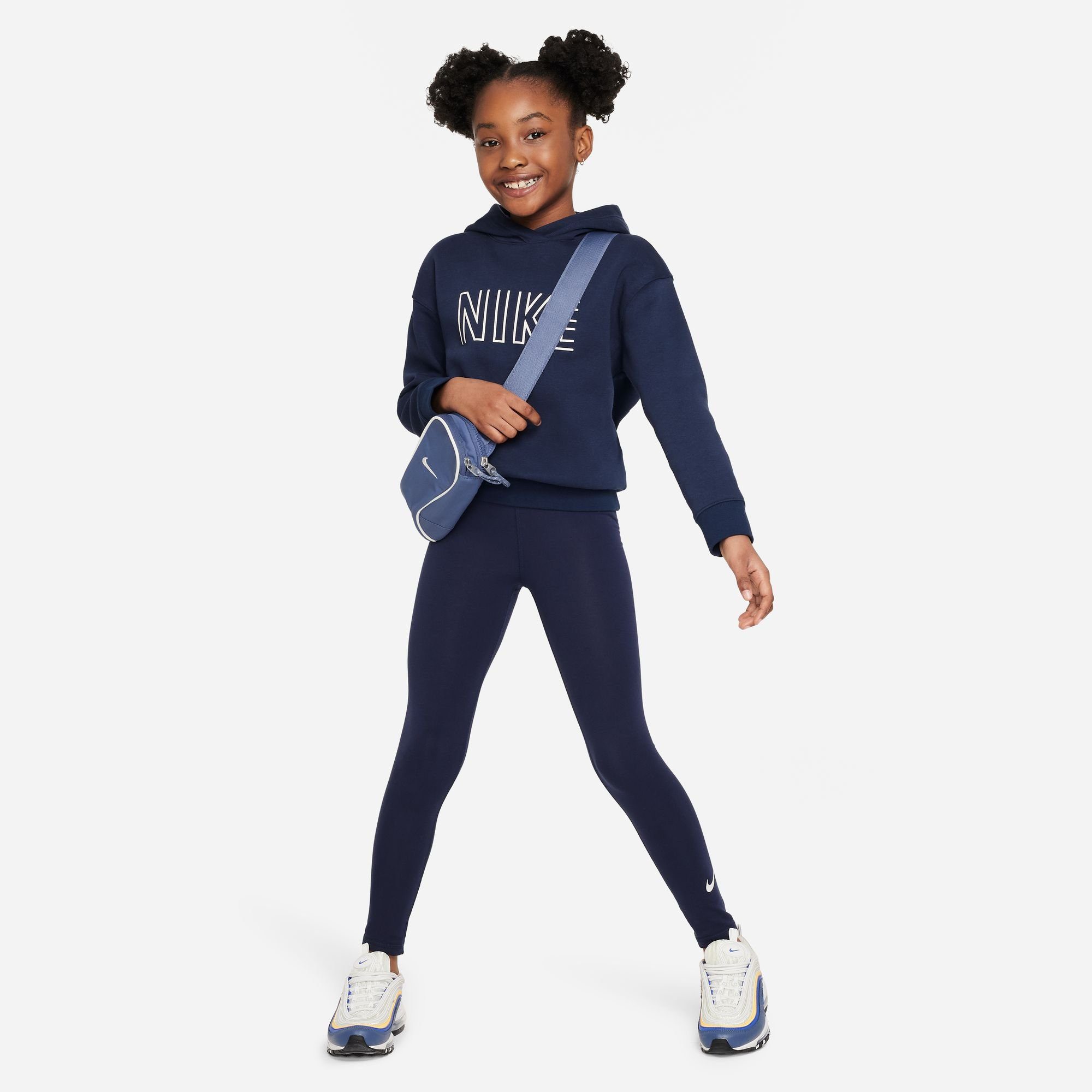 Nike Sportswear Kapuzensweatshirt NSW OS PO HOODIE SW - für Kinder OBSIDIAN