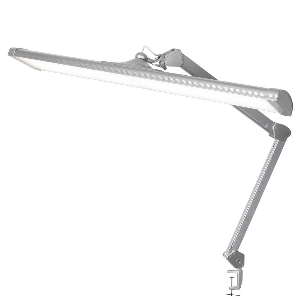 Semplix LED Arbeitslicht - Tischlampe silber (684 LED / dimmbar / Tischklemme), LED fest integriert – Bild 3 von 5