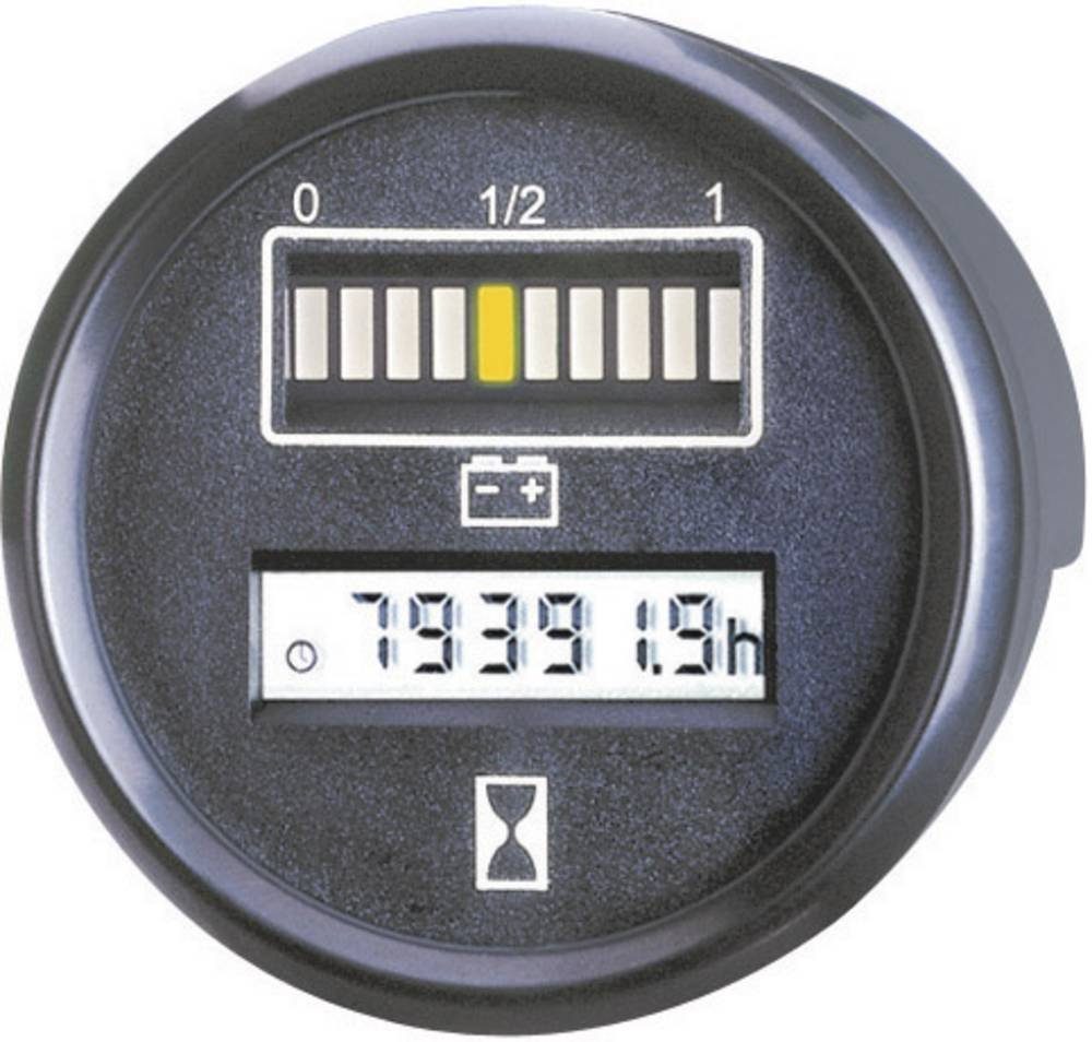 Sensor Bauser Batterie- und Zeit-Controller 830 12V 0 - 99999.9 h