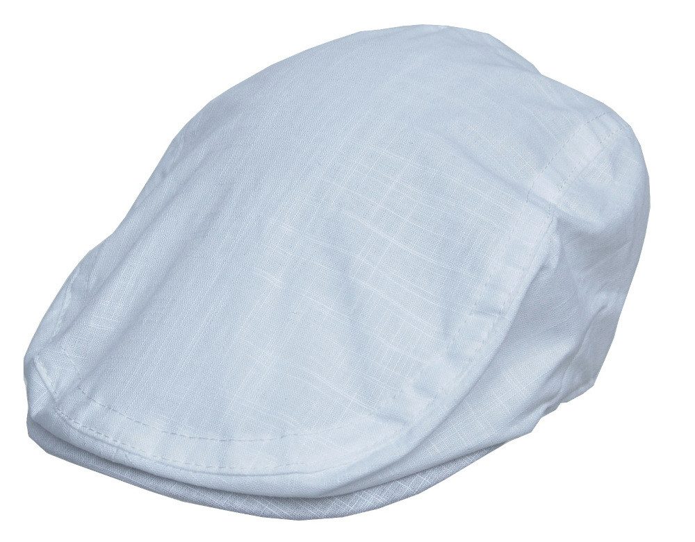 Cool4 Schiebermütze Gatsby Flatcap Unisex Leinen UV-Schutz – Bild 3 von 5