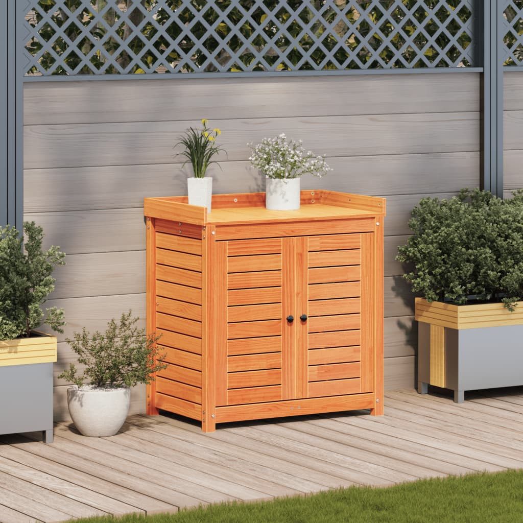 vidaXL Blumenständer Pflanztisch mit Ablagen 82,5x50x86,5 günstig online kaufen