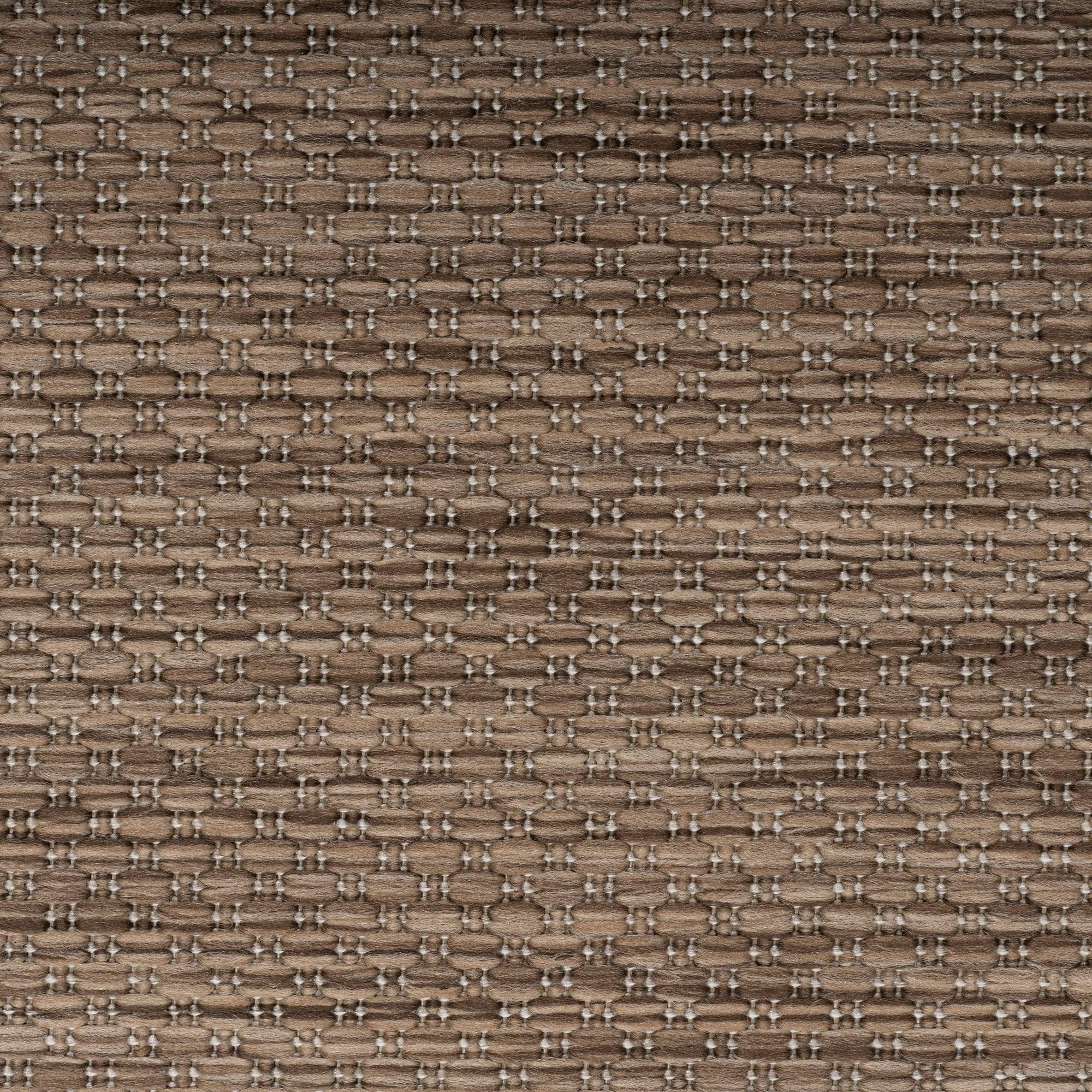 Outdoorteppich Unicolor Flachgewebe Balkon Läufer, mm, Sisaloptik Höhe: 5 Braun Wetterfest Küchenteppich Carpetsale24, Einfarbig, Teppich 