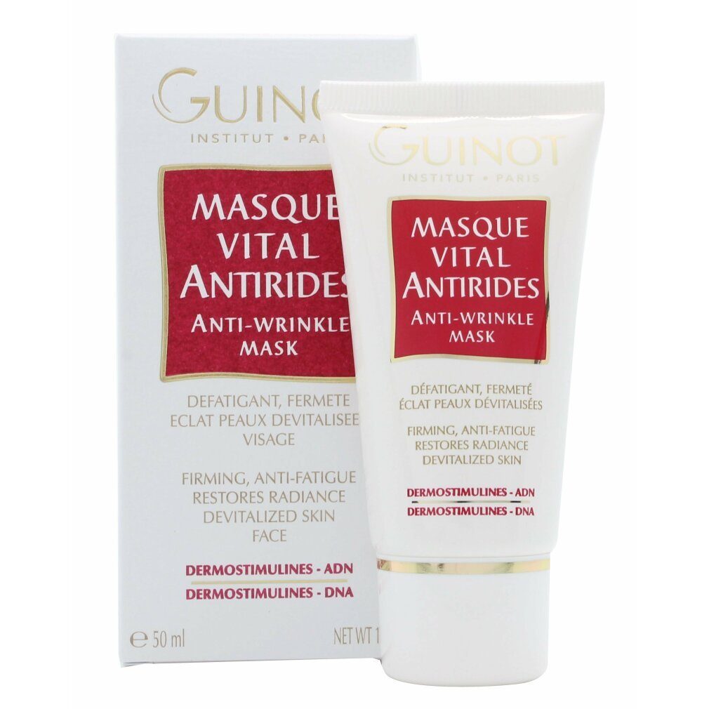 Guinot Gesichtsmaske Masque Vital Antirides Anti-Wrinkle Mask 50ml