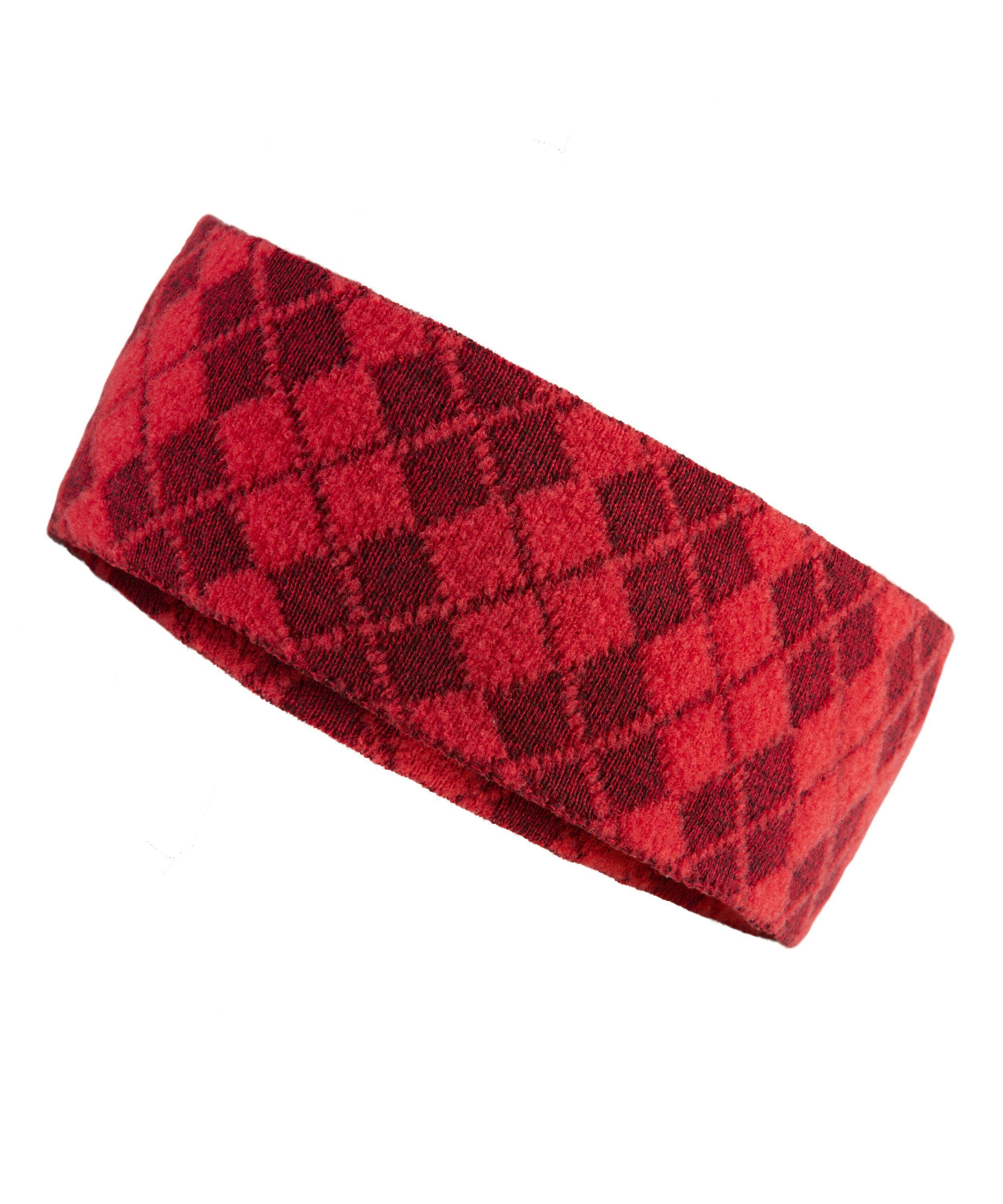 Burlington Stirnband Argyle (1-St) in weicher Feinstrickqualität sporty red (8003)