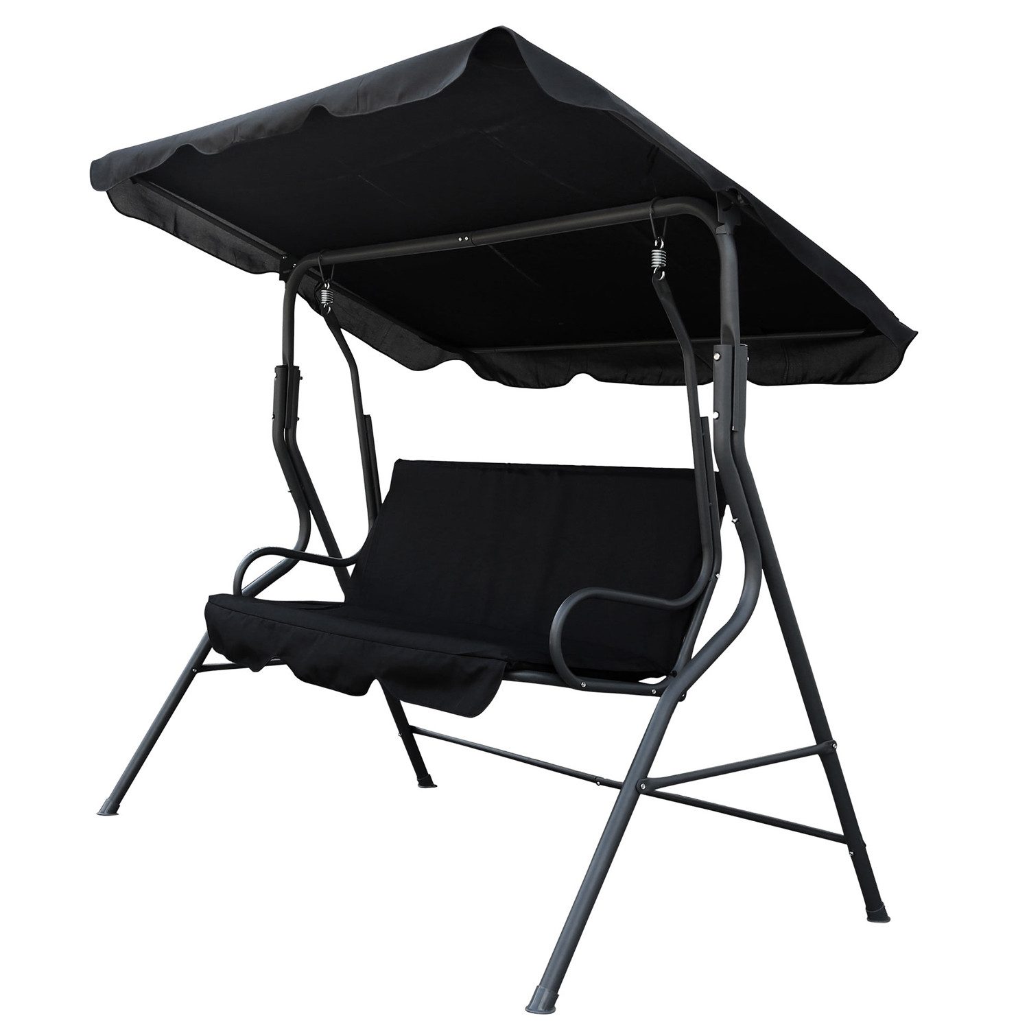 Home4Living Hollywoodschaukel Schaukelbank Gartenschaukel Bank Dach günstig online kaufen