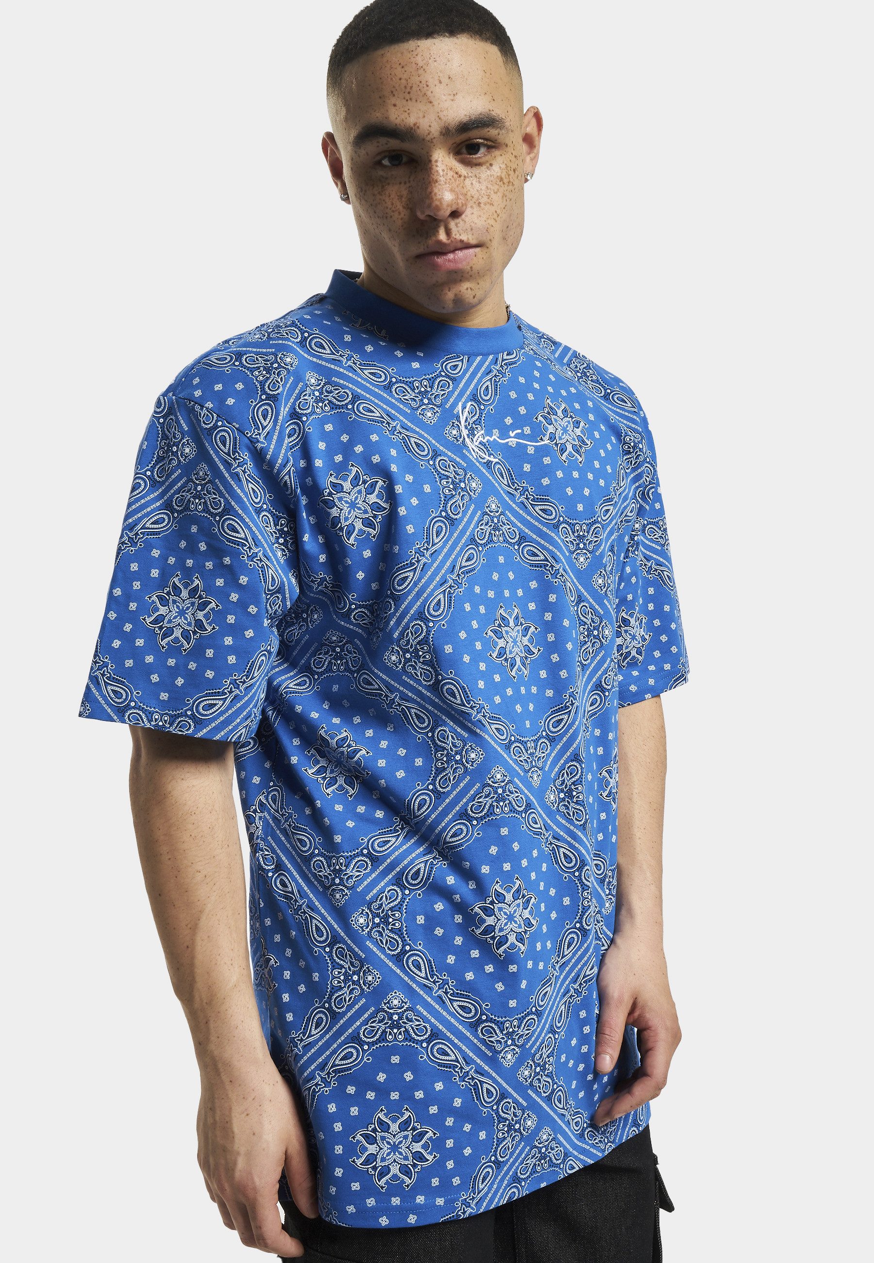 Karl Kani T-Shirt Karl Kani Herren KM232-042-3 KK Small Signature Paisley Tee (1-tlg)