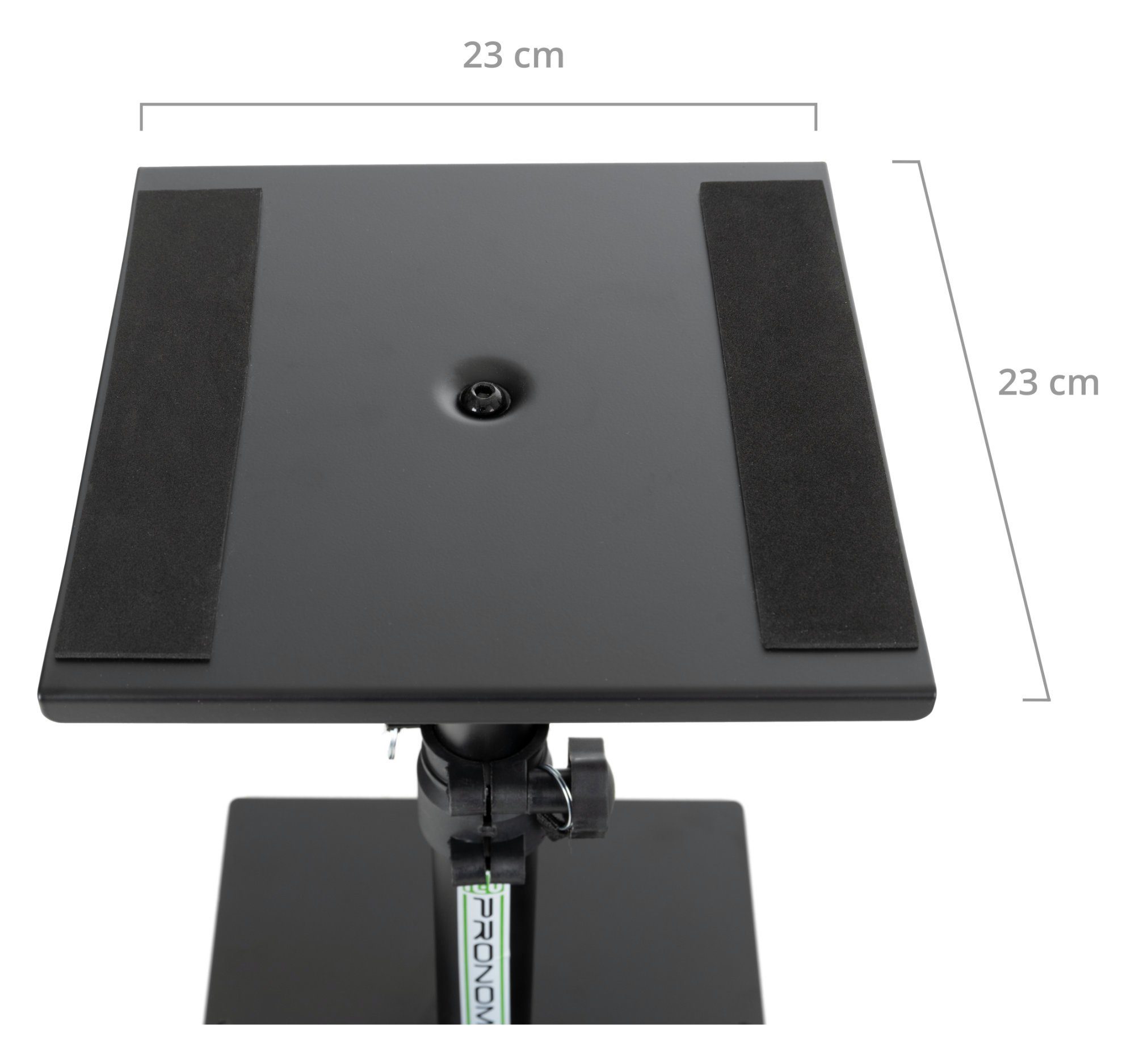 Pronomic Lautsprecherständer Tischstative für Studio Monitore - Hohe Ausführung, (bis 0 Zoll, SLS-36P, 1-tlg., Boxenstativ, Lautsprecherstative höhenverstellbar – Bild 4 von 5