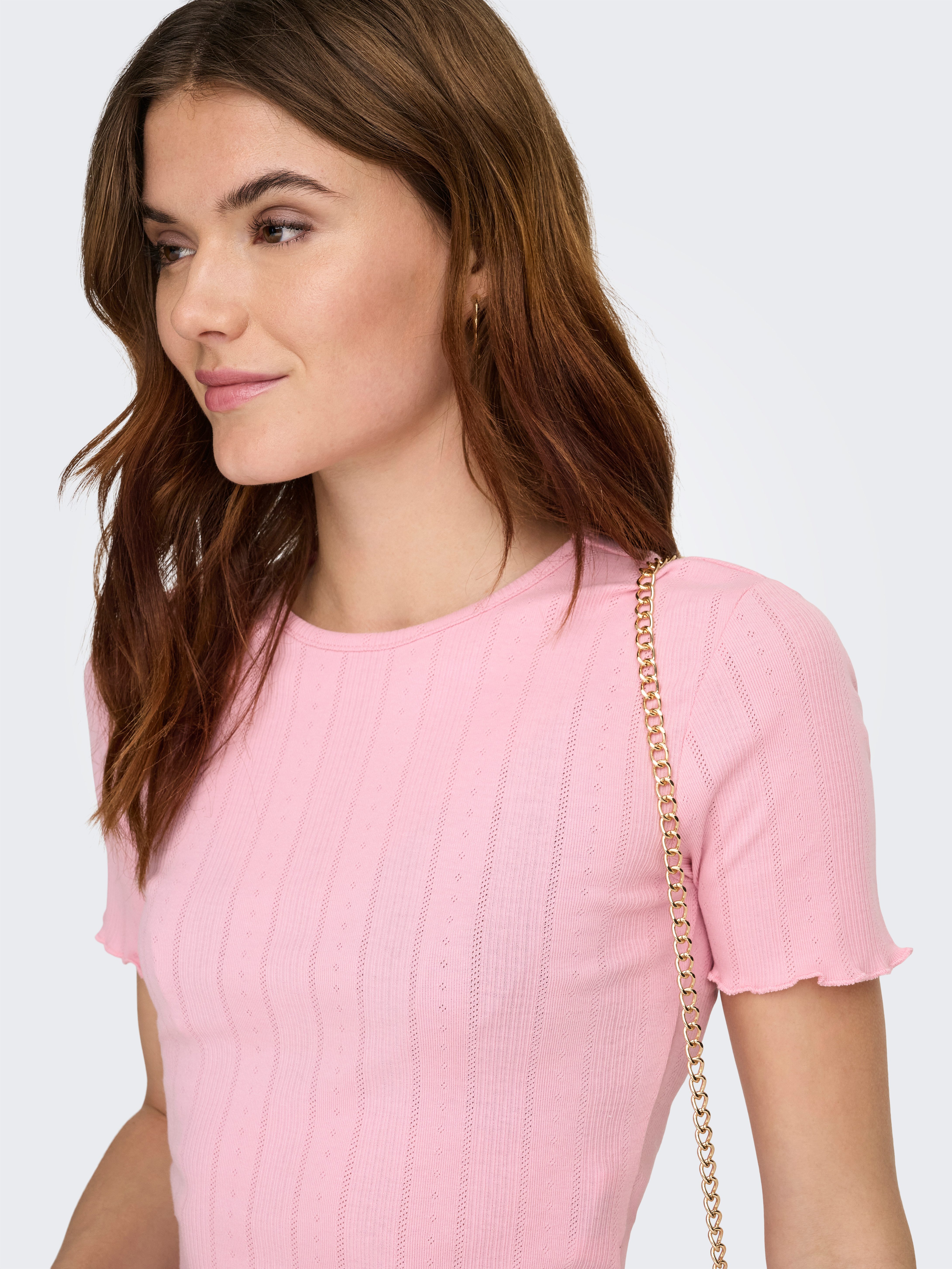 ONLY Kurzarmshirt ONLTENNA O-NECK S/S TOP JRS NOOS