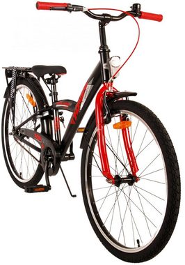 TPFSports Kinderfahrrad Volare Thombike 24 Zoll Rücktritt + Handbremse, 1 Gang, (Jungsfahrrad - Jungen Kinderrad - ohne Schaltung - Sicherheitsgriffe), Kinderfahrrad 24 Zoll - Jugend Fahrrad - Kinder Jugend Fahrrad