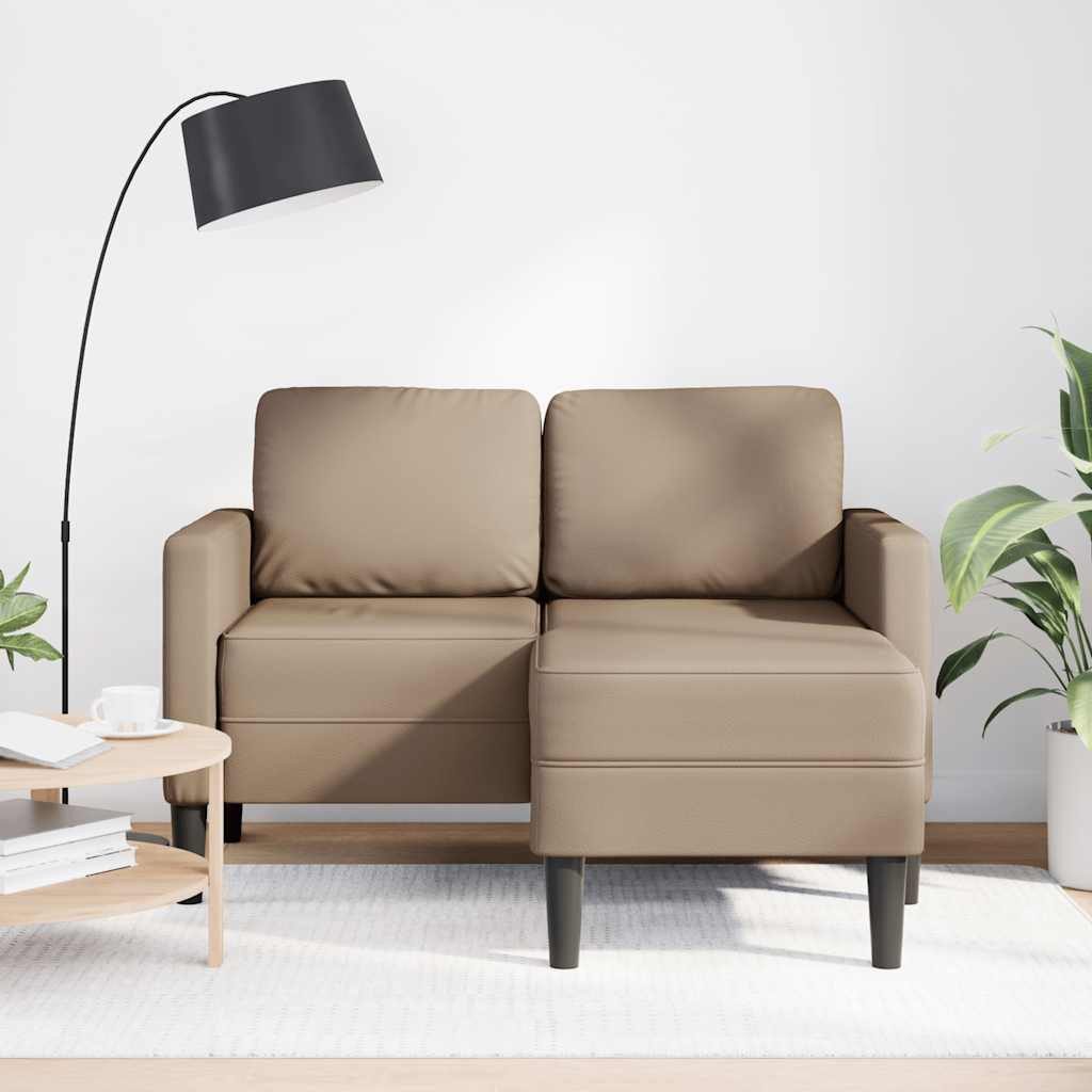 vidaXL Sofa 2-Sitzer-Sofa mit Chaiselongue L-Form günstig online kaufen