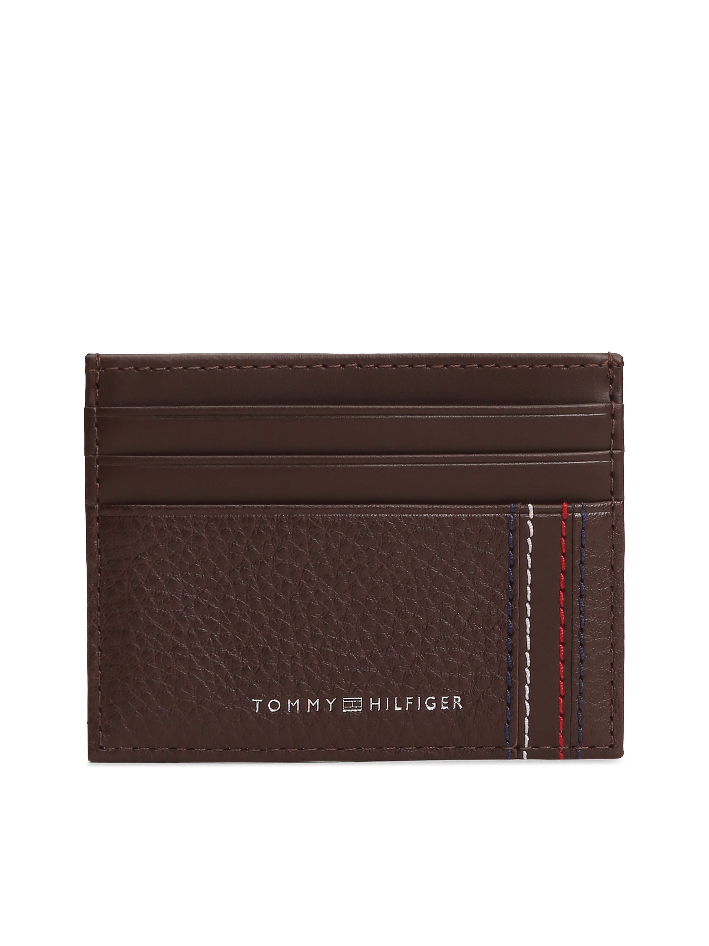 Tommy Hilfiger Kartenetui TH CENTRAL CC HOLDER, Unisex, Minigeldbeutel, Portemonneai mit Logoschriftzug