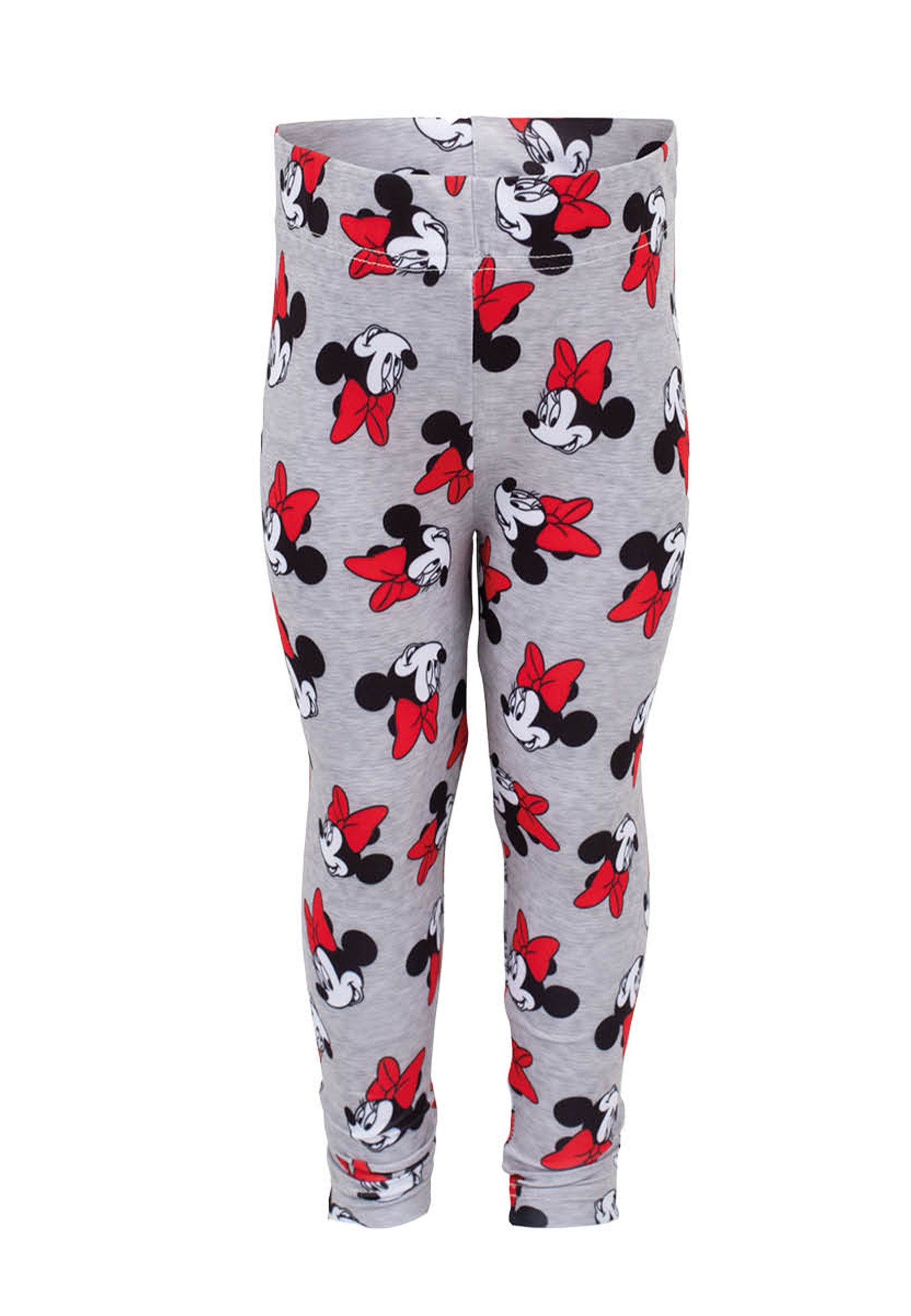 Leggings Disney Mädchen Leggings mit Mickey & Minnie Motiv in Schwarz