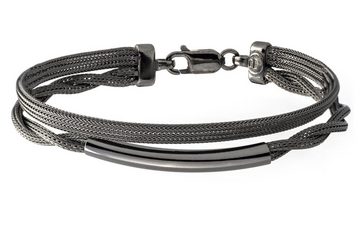 Silberkettenstore Armband Fashion Armband Ruthenium - 925 Silber RUT189, Länge wählbar